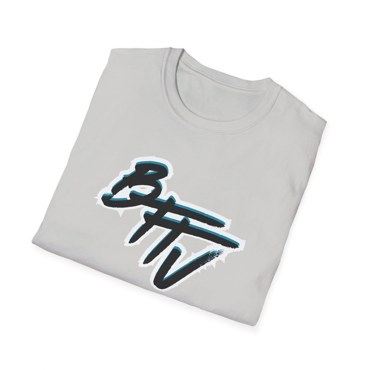 Big and Tall — 'We Didn't Come Here To Go Around' Retro Script Tee (BFFV Logo)