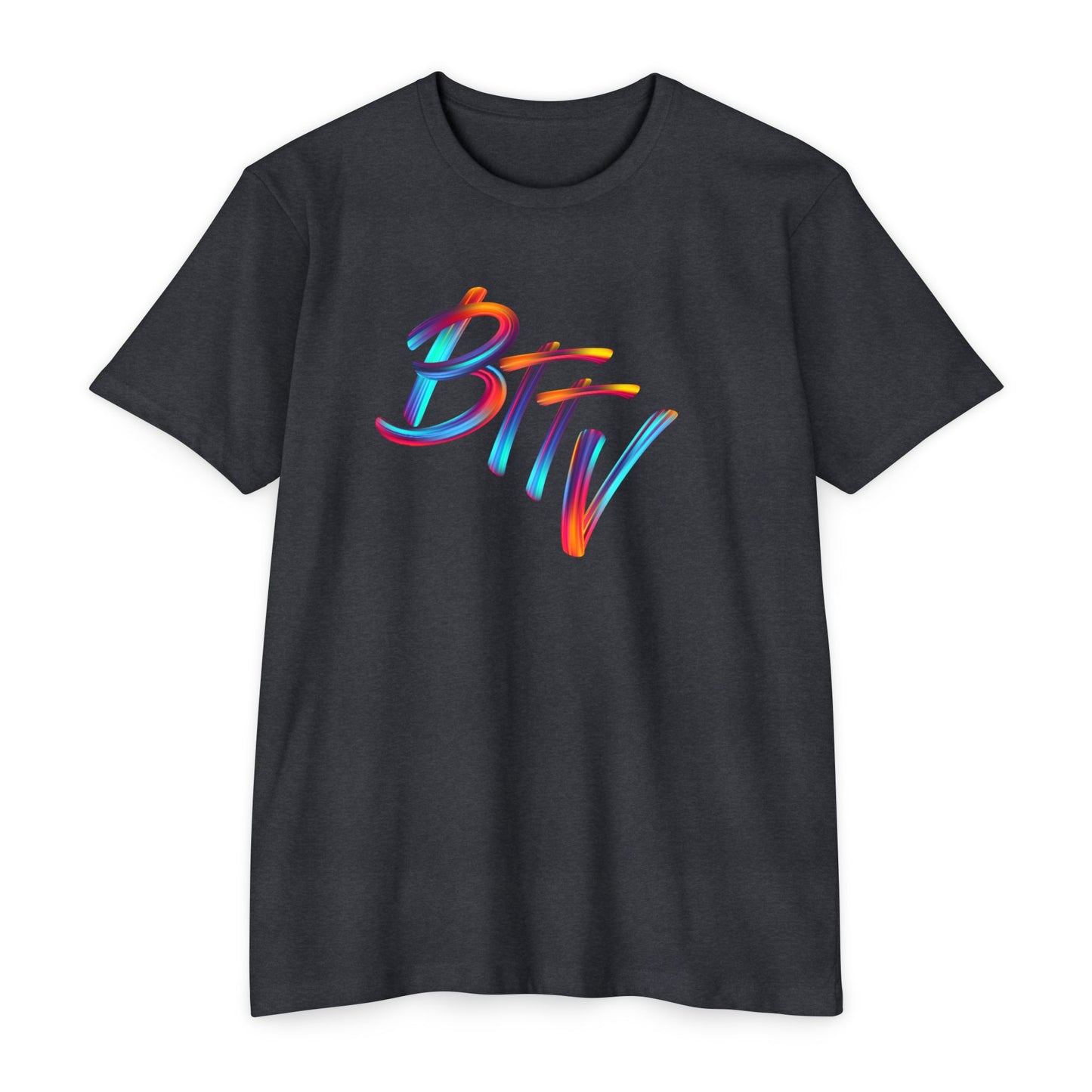 Colorful Graphic Unisex T-Shirt: "BTFV" & "Hit It With Ya Purse"