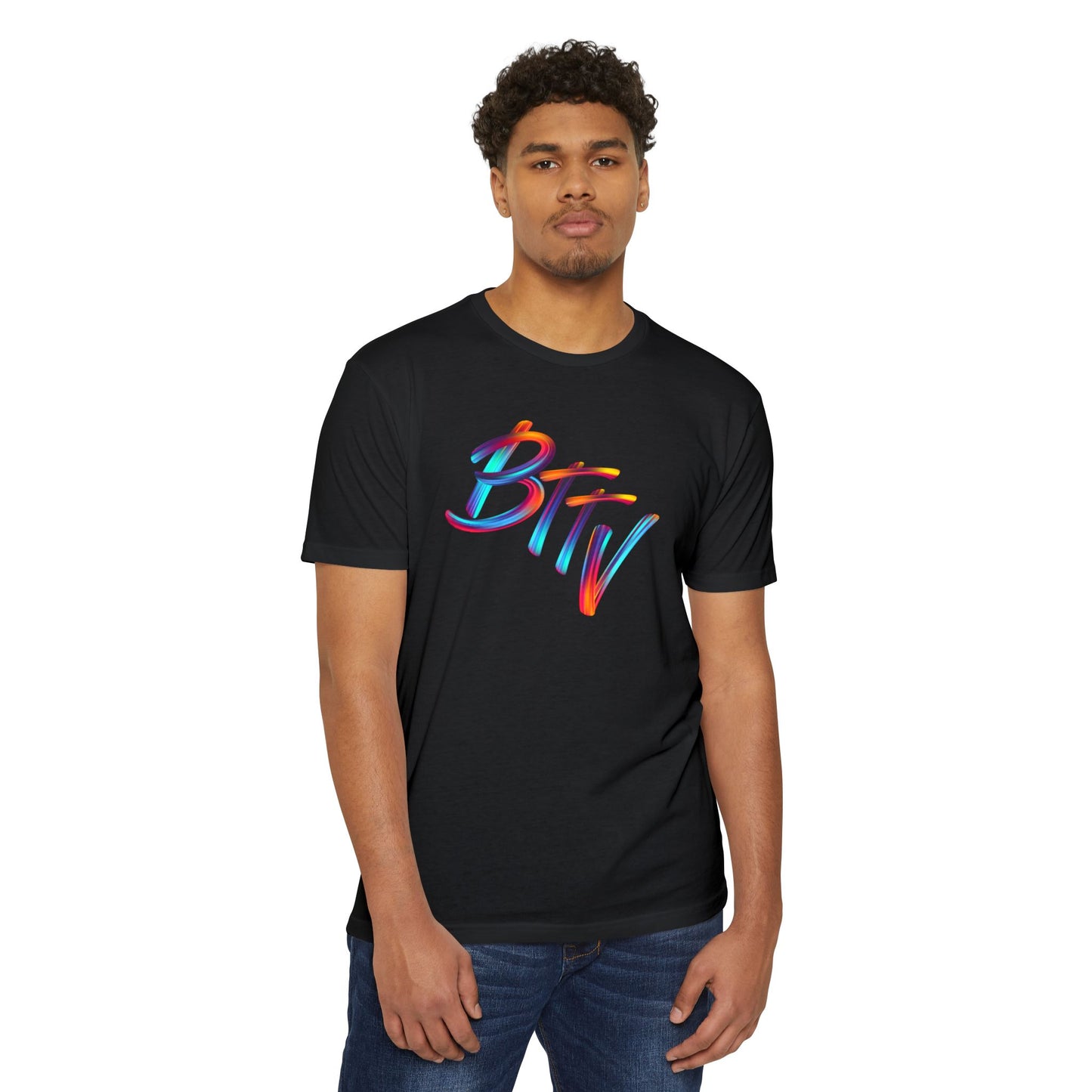 Colorful Graphic Unisex T-Shirt: "BTFV" & "Hit It With Ya Purse"