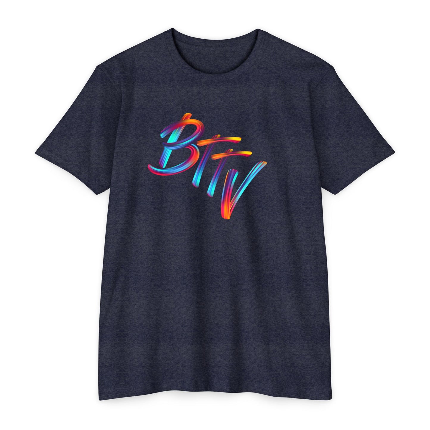Colorful Graphic Unisex T-Shirt: "BTFV" & "Hit It With Ya Purse"
