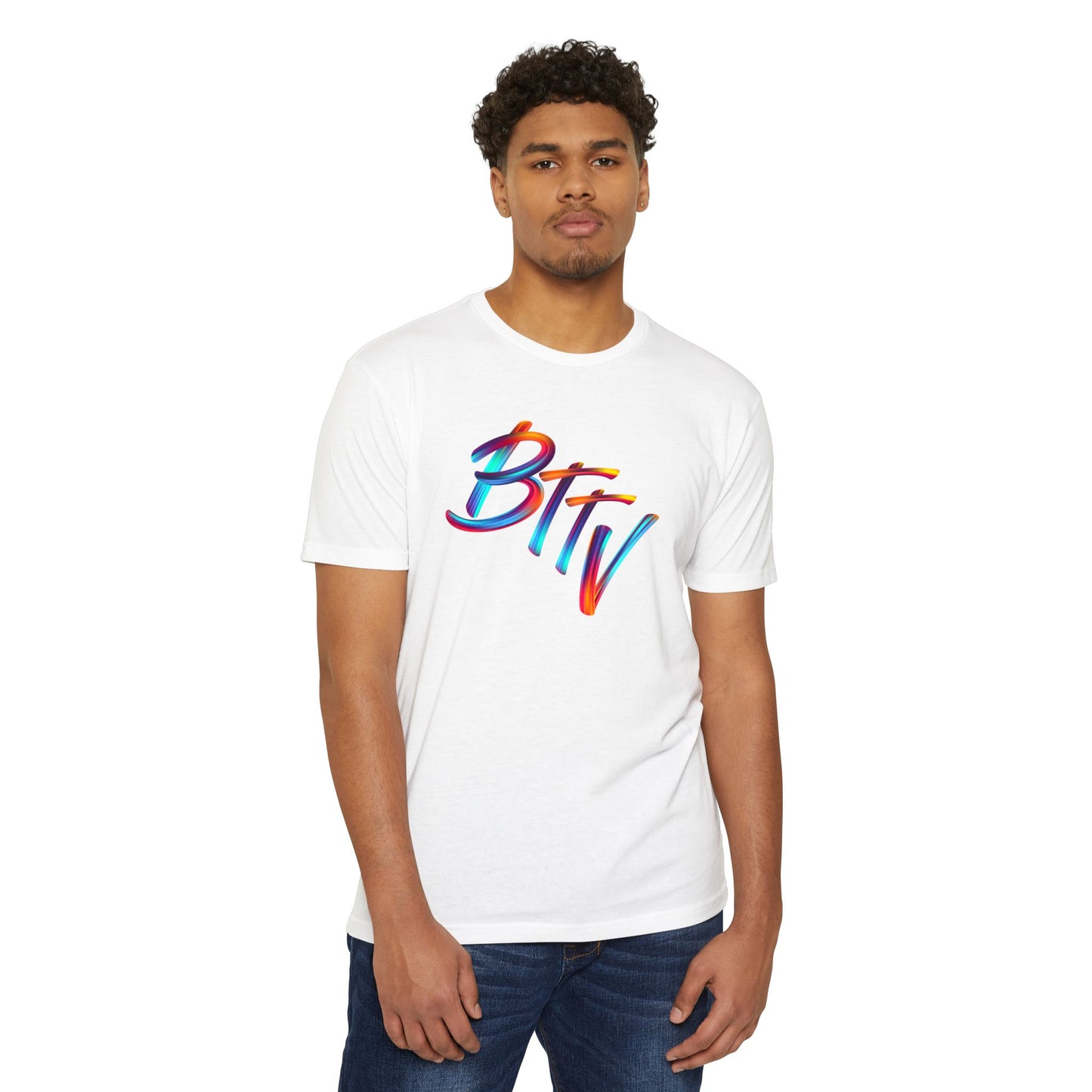 Colorful Graphic Unisex T-Shirt: "BTFV" & "Hit It With Ya Purse"