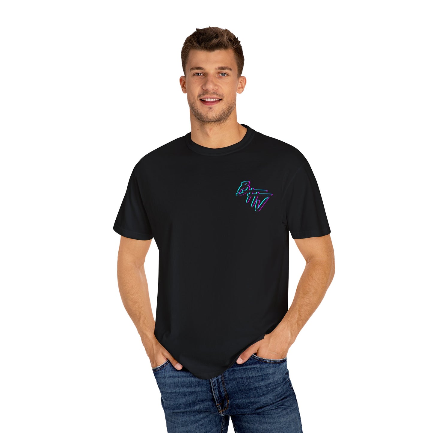 Unisex Graffiti T-Shirt - BT TV & HIT A DIG Design