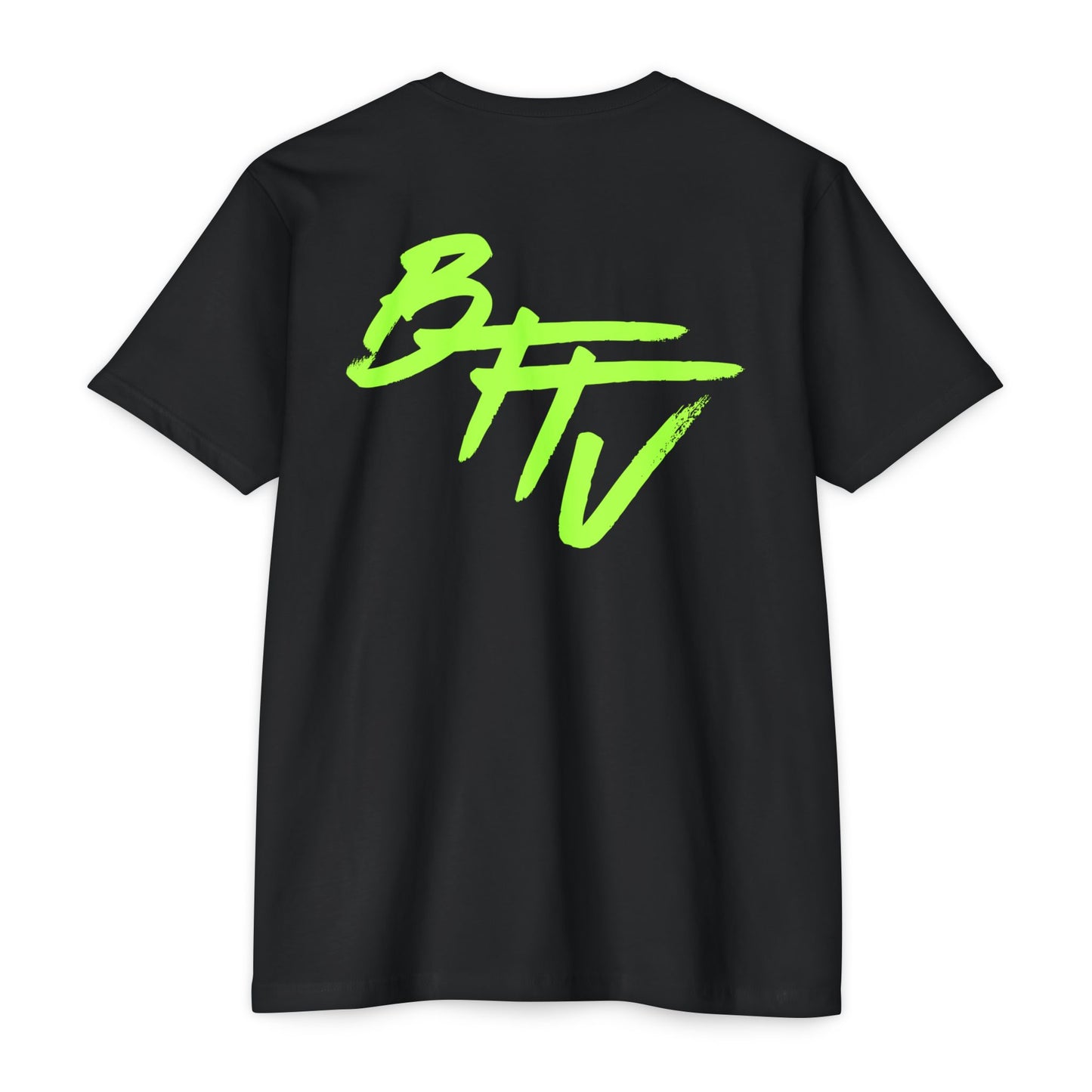 Trendy Unisex CVC Jersey T-Shirt - 'BFFV' Statement Style