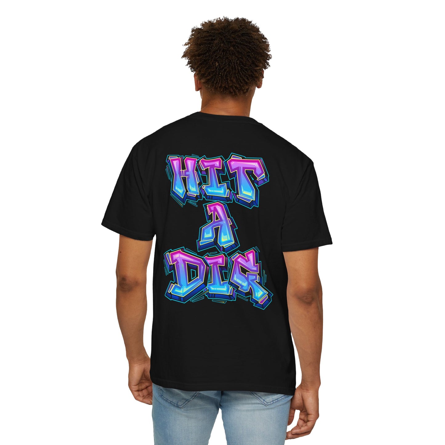 Unisex Graffiti T-Shirt - BT TV & HIT A DIG Design