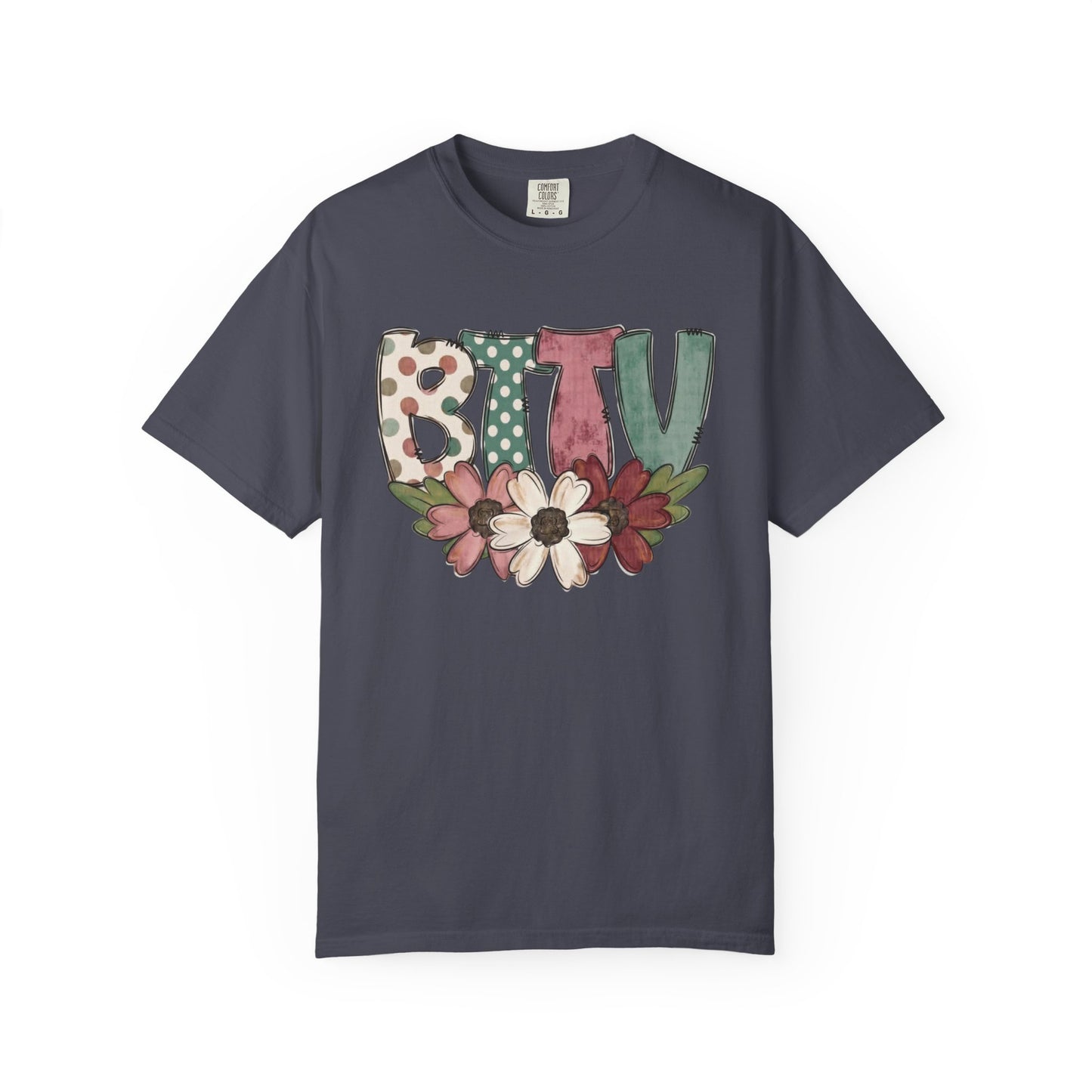 BTTV Floral T-Shirt — Protest Support Tee with Flower Design