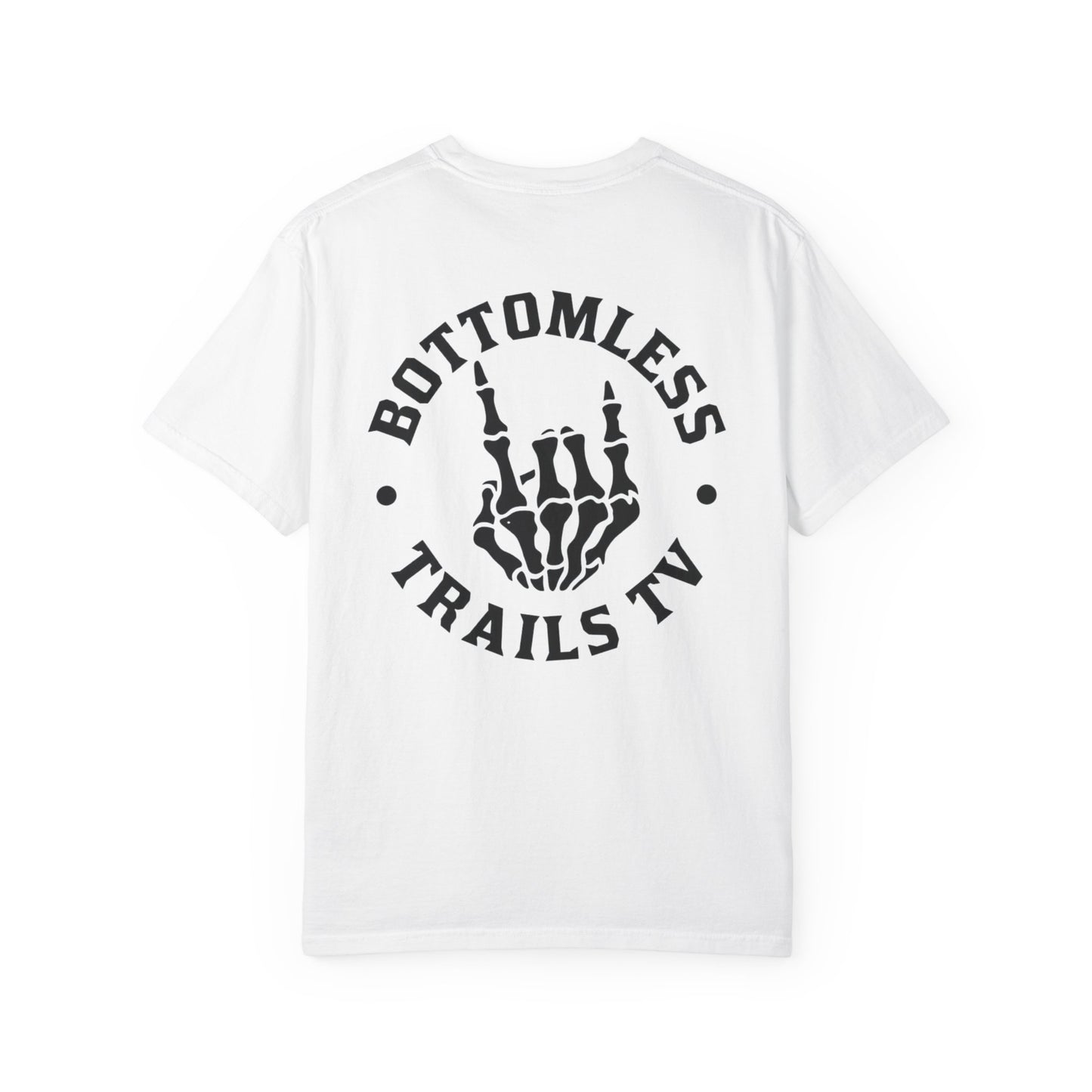 Bottomless Trails TV Skeleton Hand T-Shirt