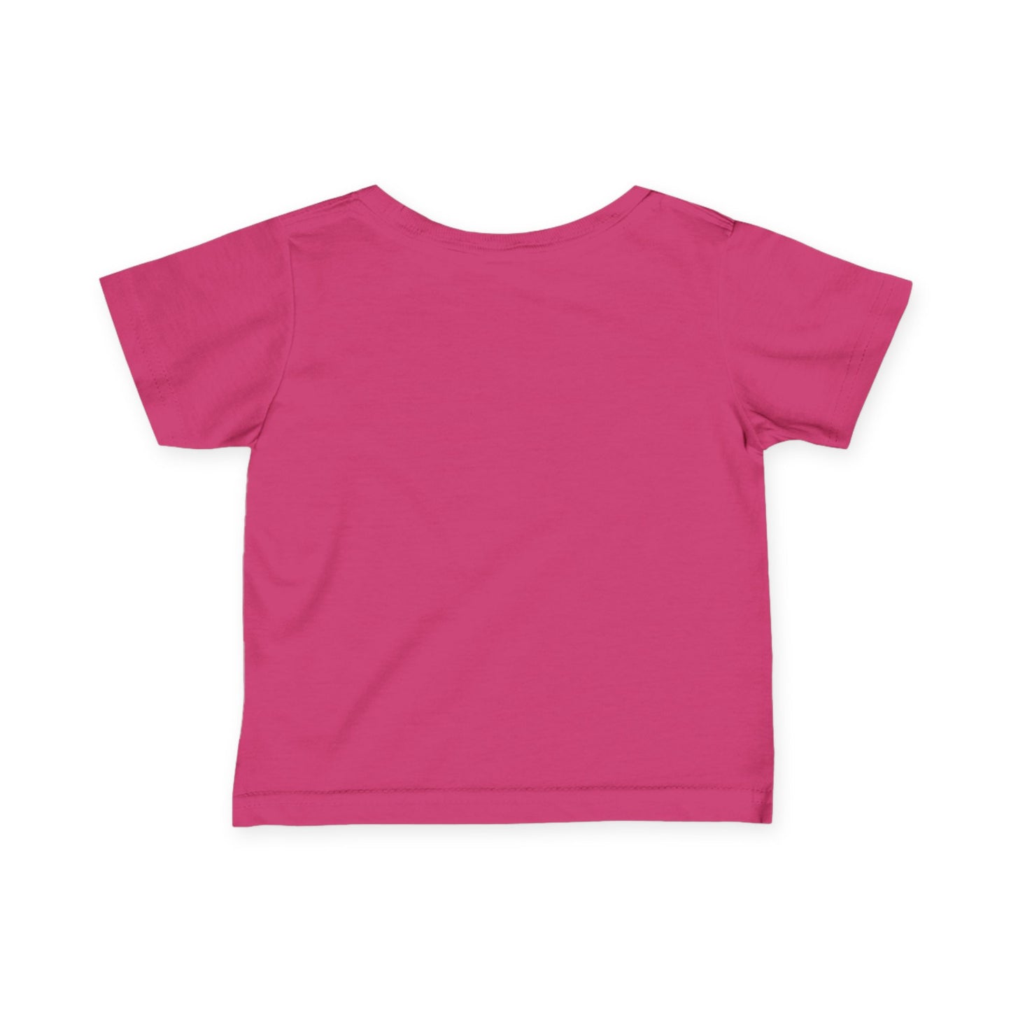 Infant Tee — "Bottomless Trails TV" Pastel Retro Logo Baby Shirt
