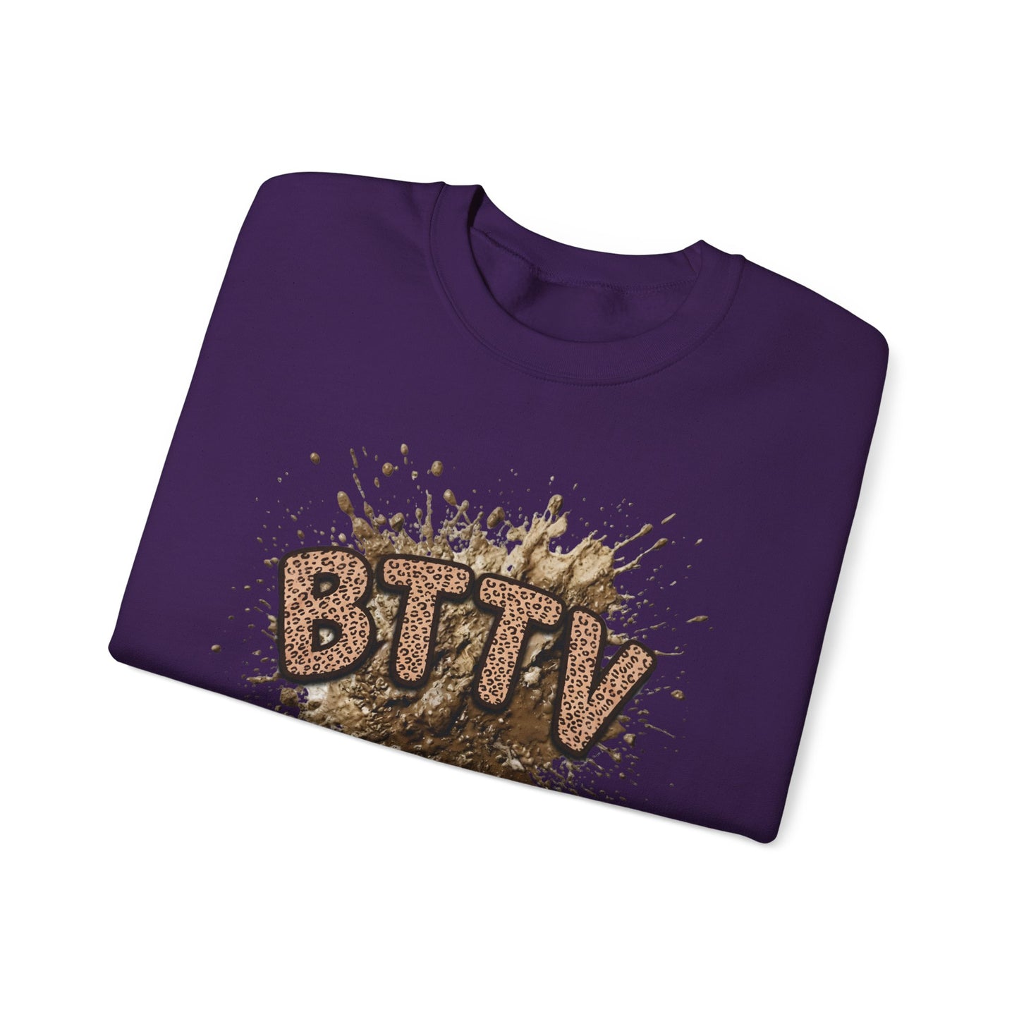 Leopard Print BTTY Crewneck Sweatshirt