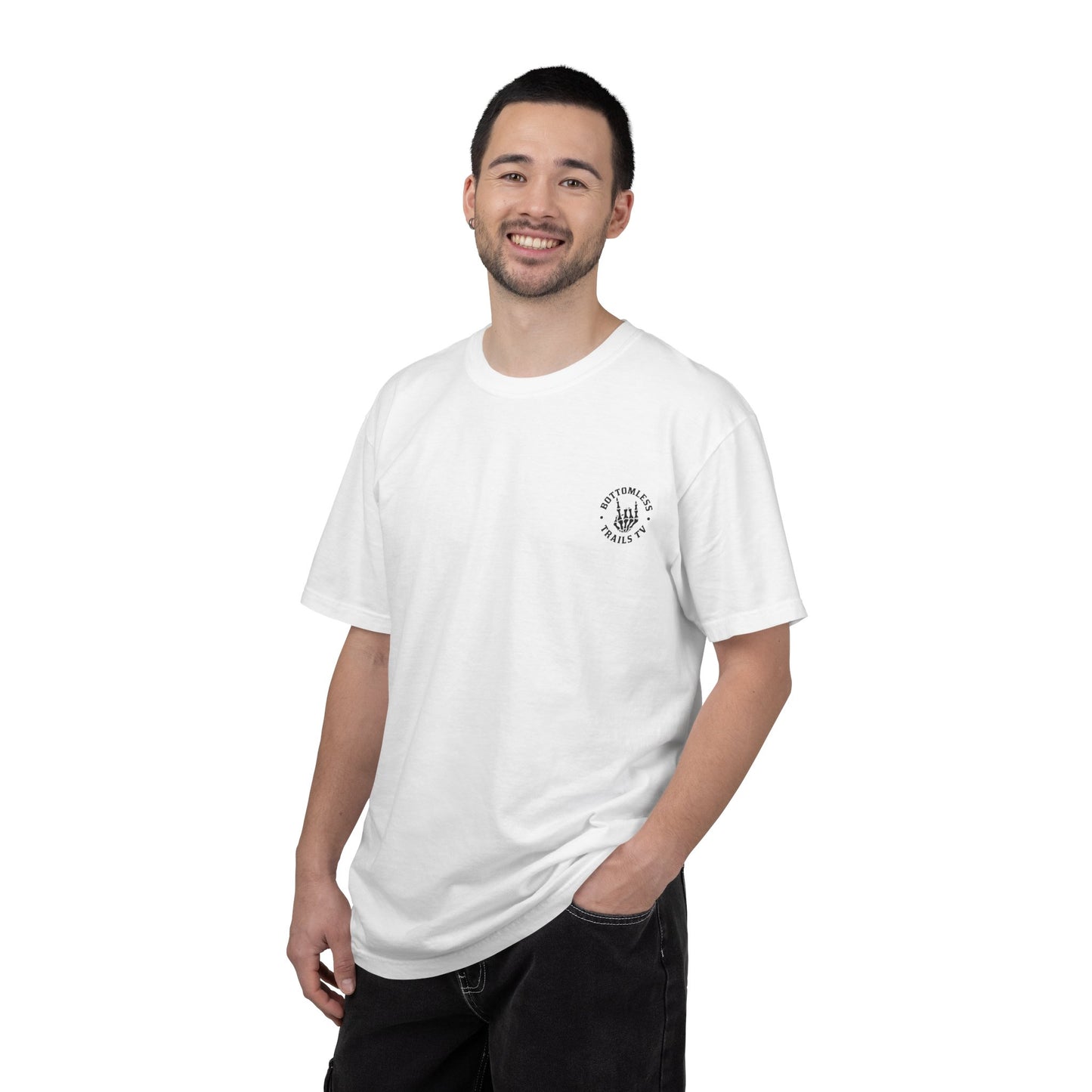 Bottomless Trails TV Skeleton Hand T-Shirt