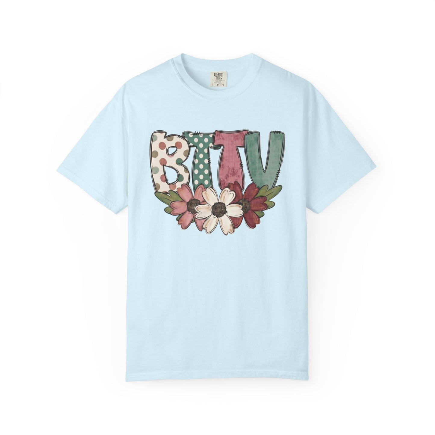 BTTV Floral T-Shirt — Protest Support Tee with Flower Design