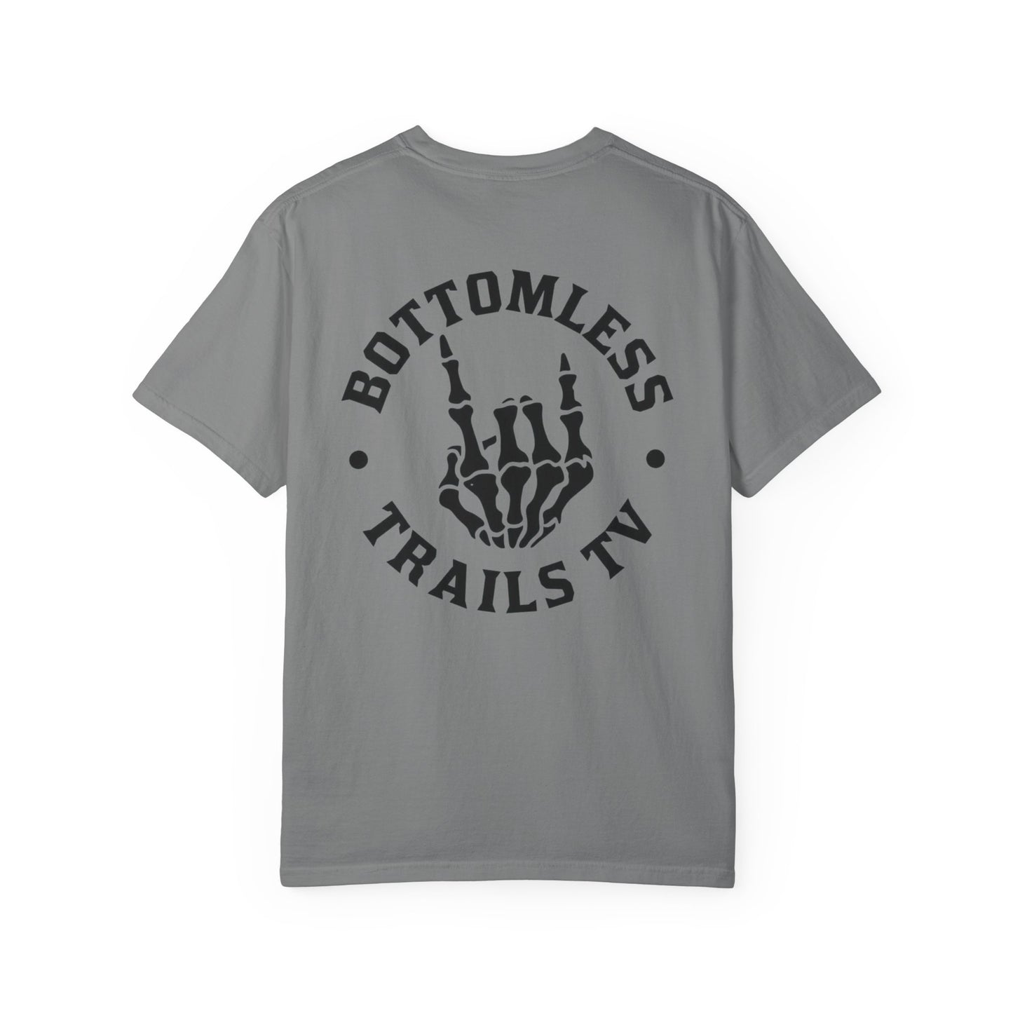 Bottomless Trails TV Skeleton Hand T-Shirt