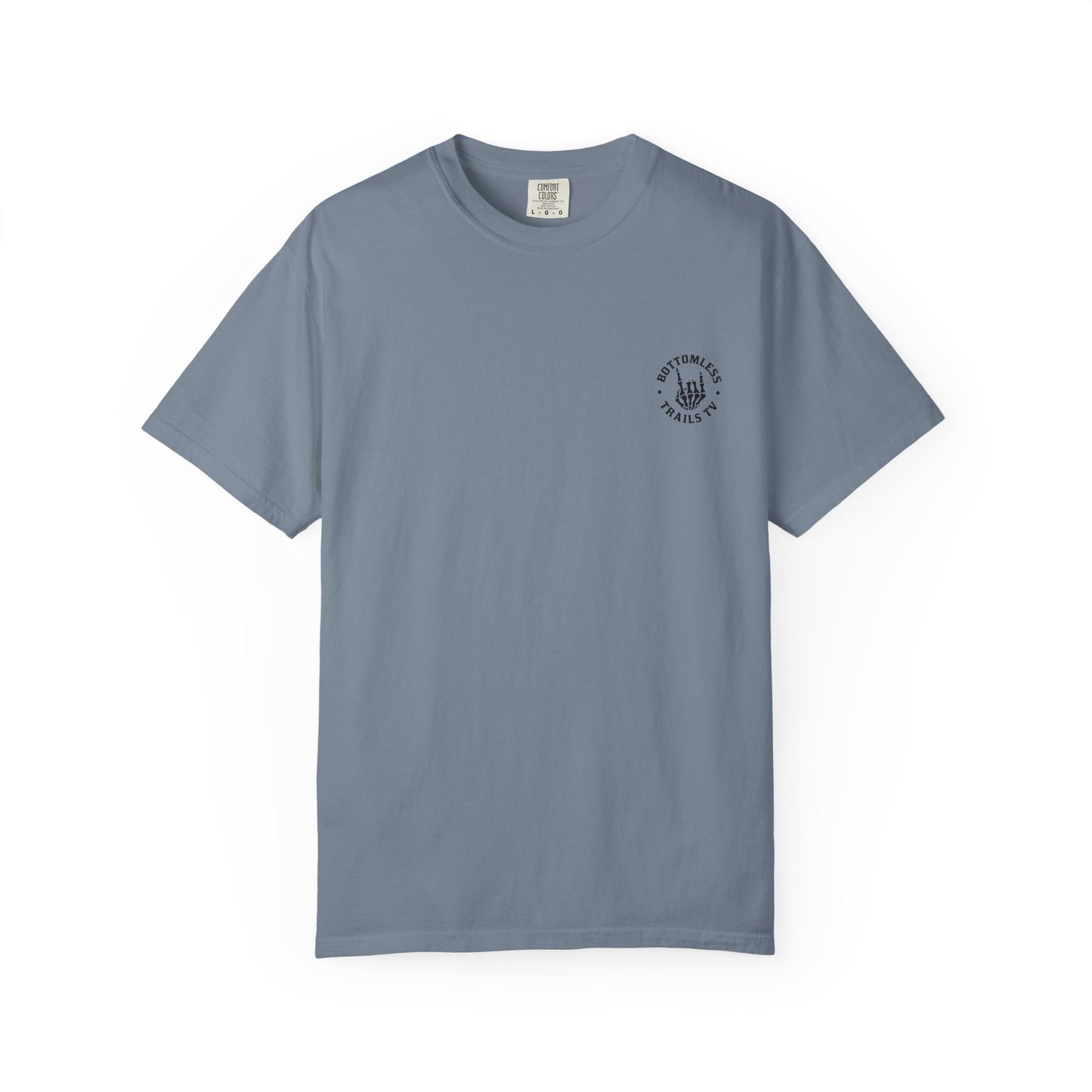 Bottomless Trails TV Skeleton Hand T-Shirt