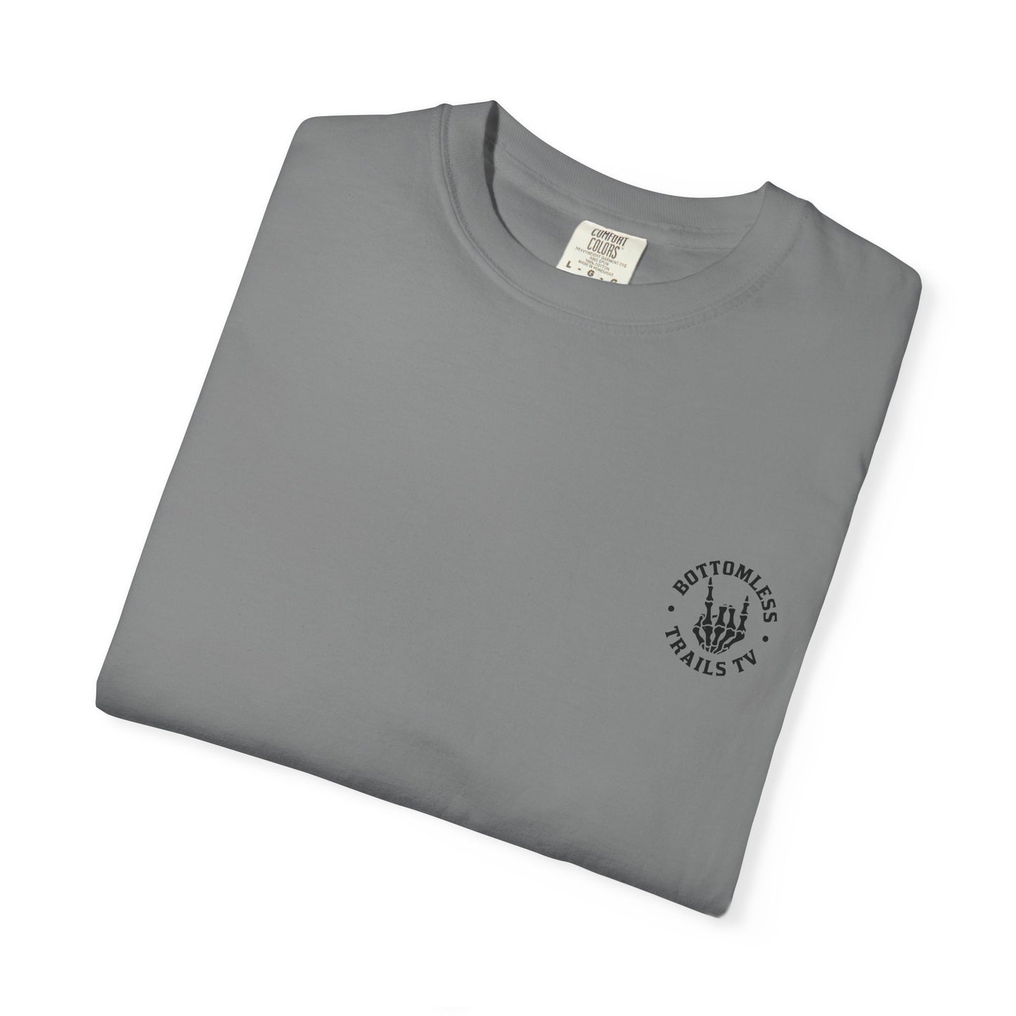 Bottomless Trails TV Skeleton Hand T-Shirt