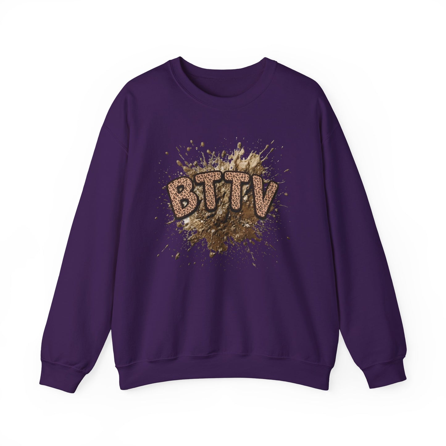 Leopard Print BTTY Crewneck Sweatshirt