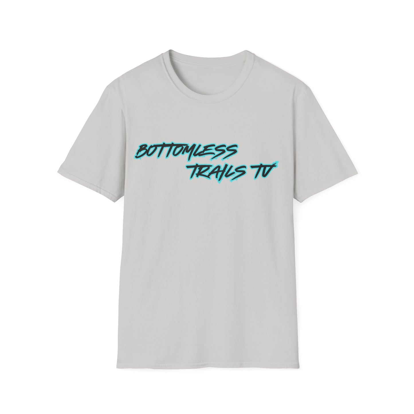 Unisex Softstyle T-Shirt - Bottomless Trails To 69 Graphic Tee for Adventure Lovers