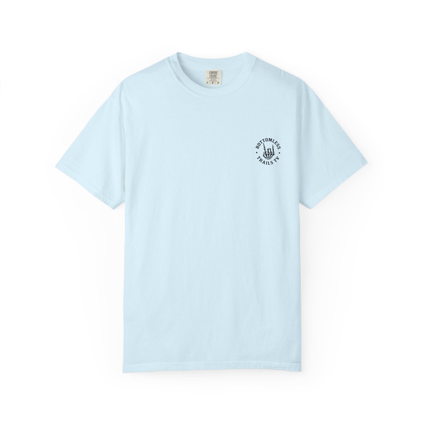 Bottomless Trails TV Skeleton Hand T-Shirt