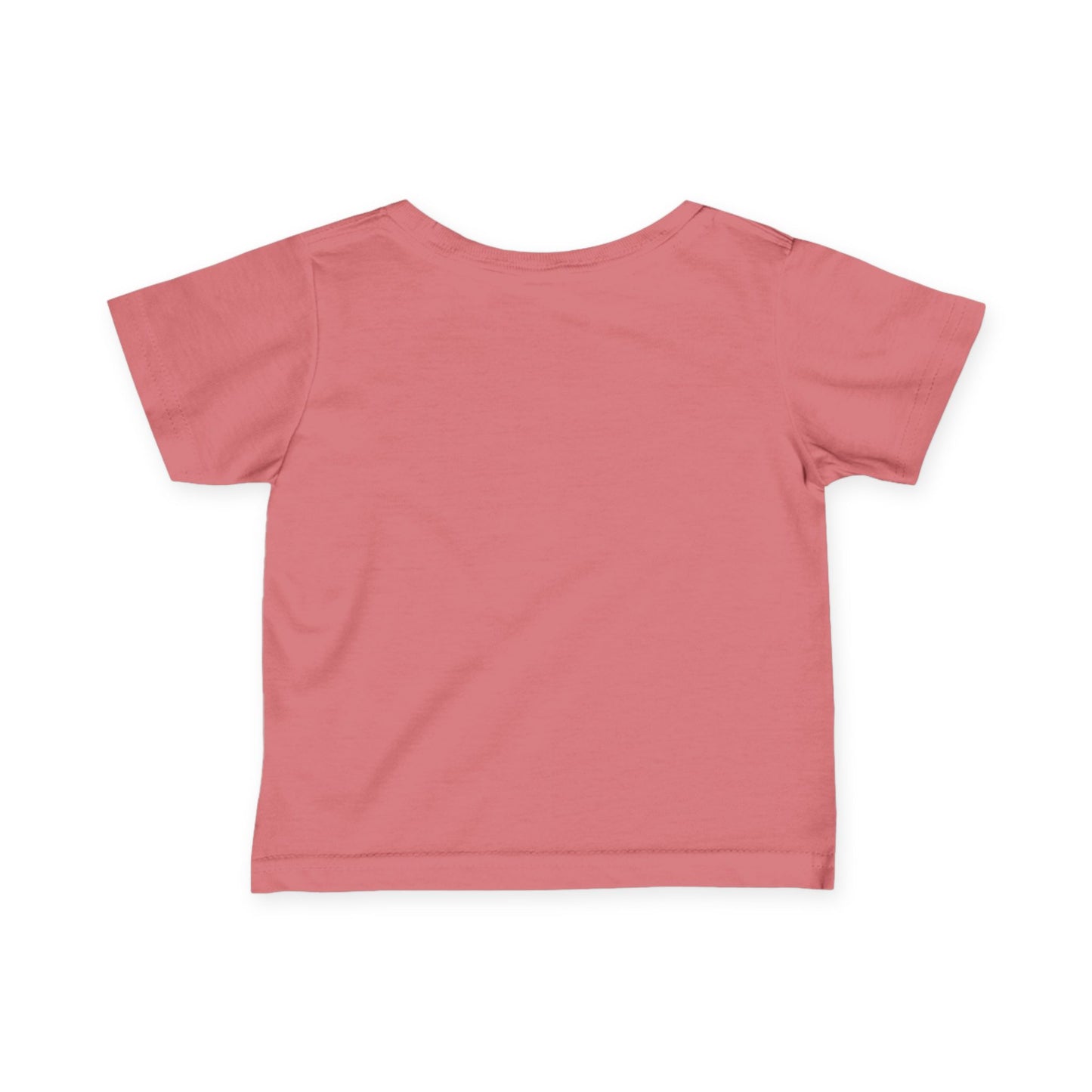 Infant Tee — "Bottomless Trails TV" Pastel Retro Logo Baby Shirt