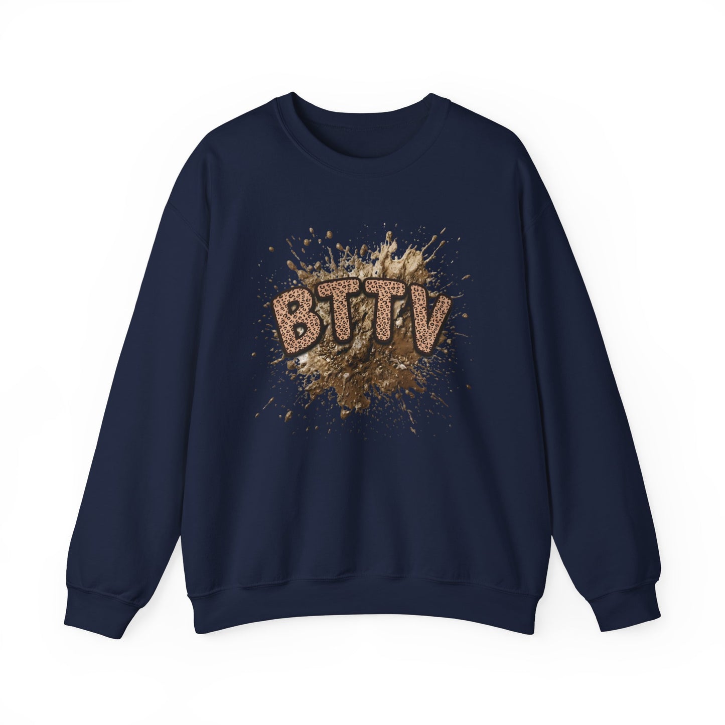 Leopard Print BTTY Crewneck Sweatshirt