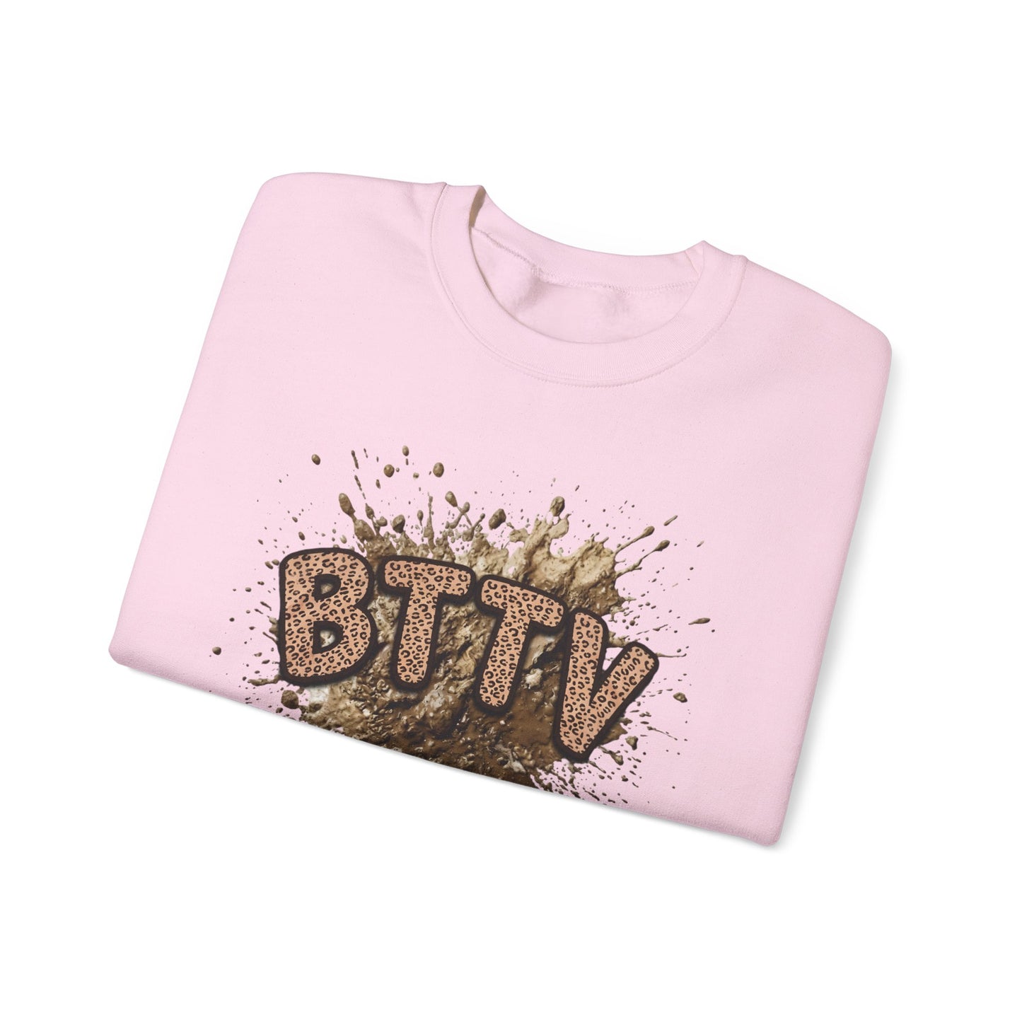 Leopard Print BTTY Crewneck Sweatshirt