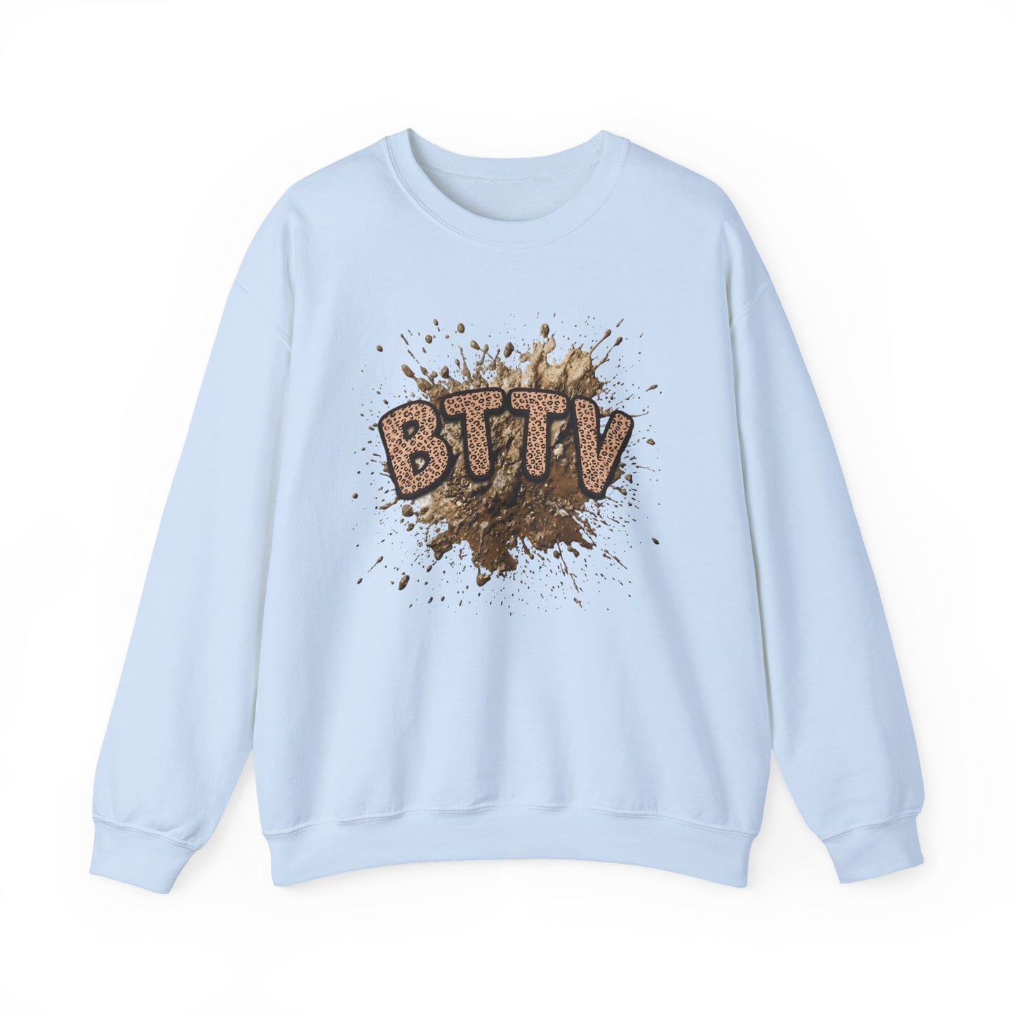 Leopard Print BTTY Crewneck Sweatshirt