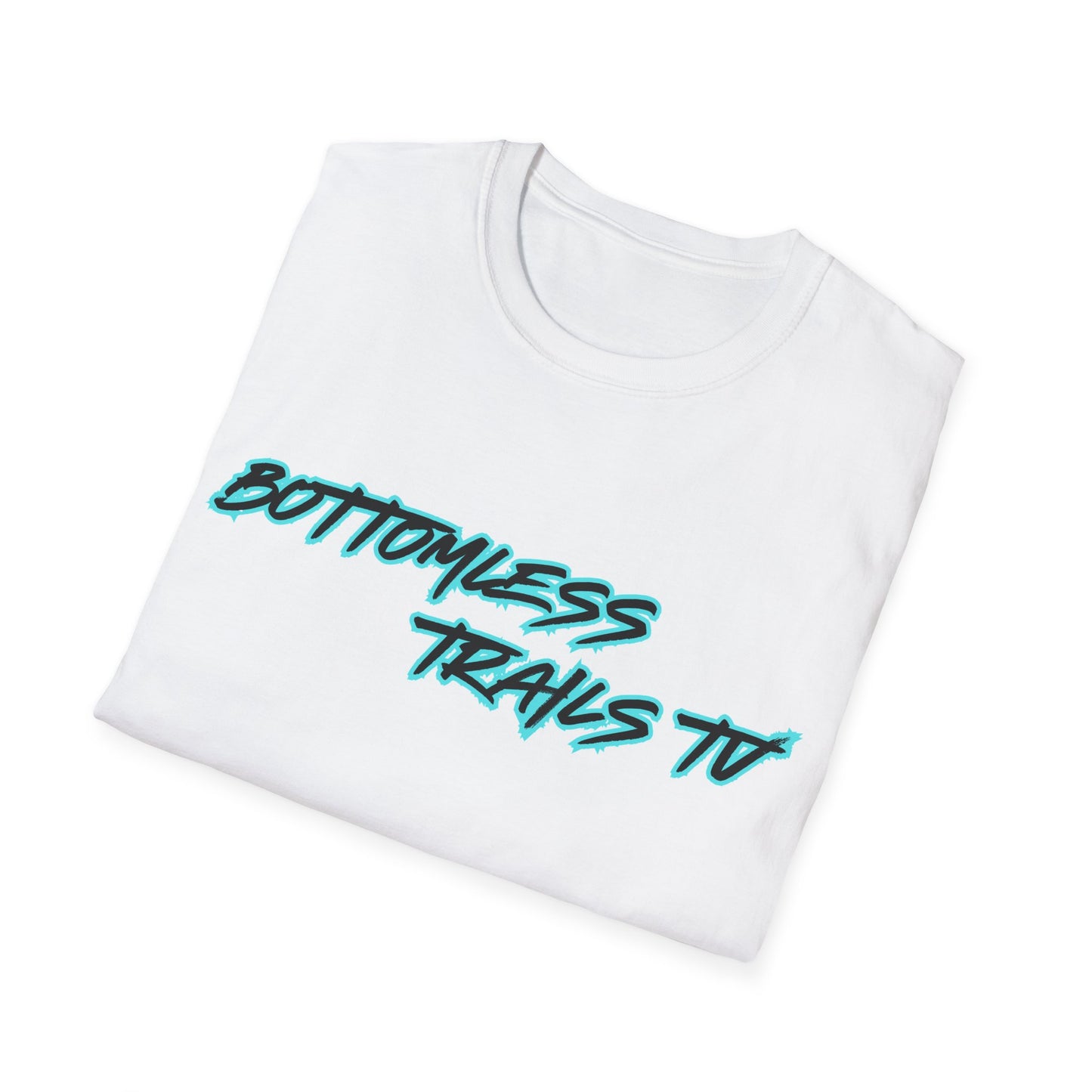 Unisex Softstyle T-Shirt - Bottomless Trails To 69 Graphic Tee for Adventure Lovers