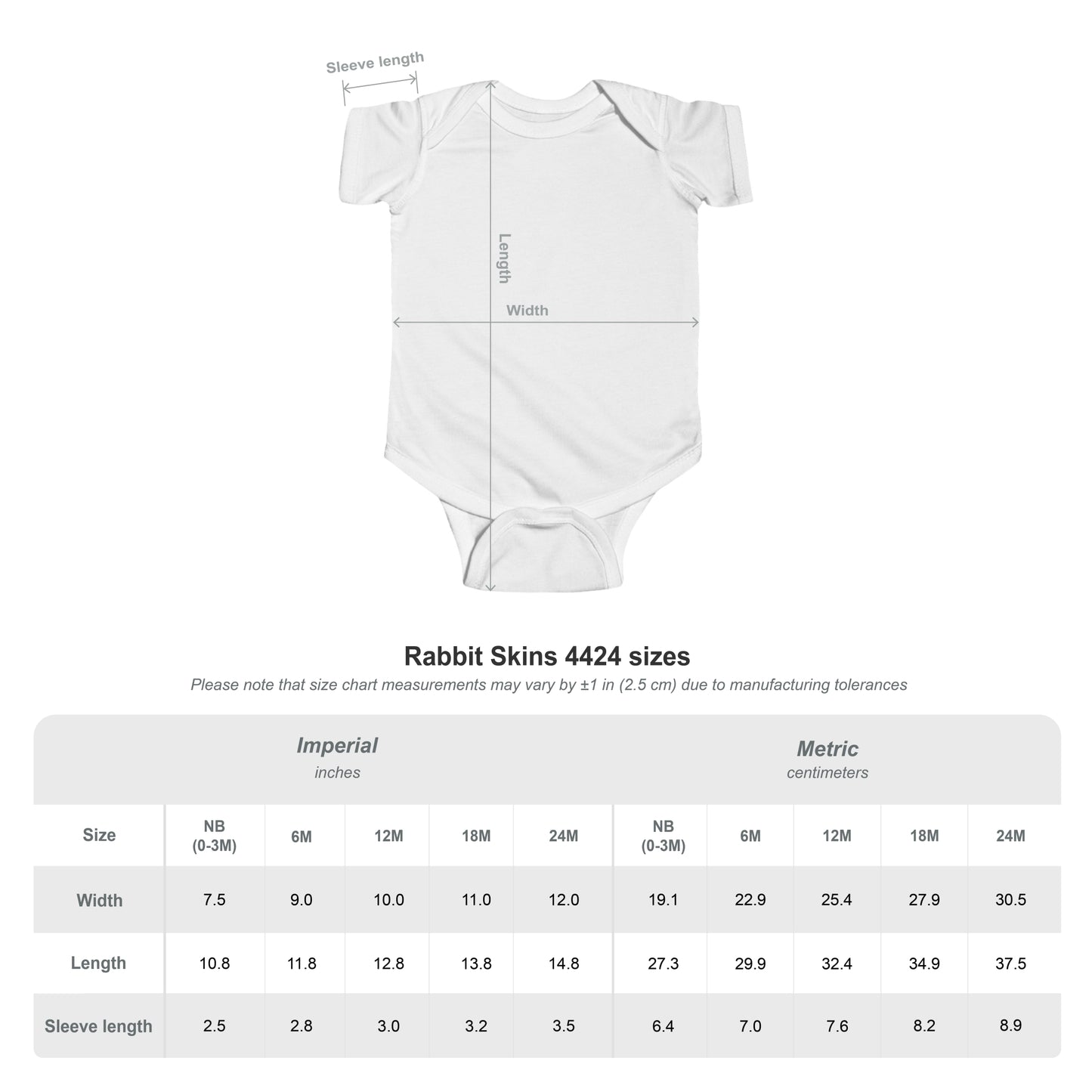 Baby Bodysuit - 'BITV' Lightning Bolt Graphic Infant Onesie, Cute Retro Teal Nursery Gift