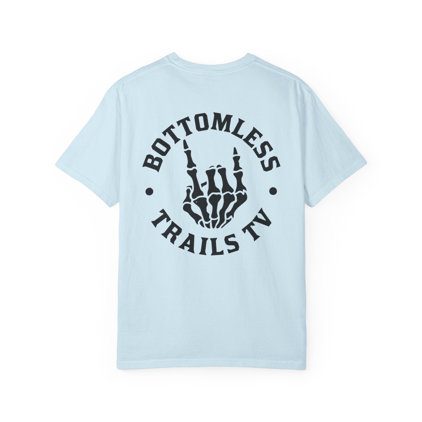 Bottomless Trails TV Skeleton Hand T-Shirt