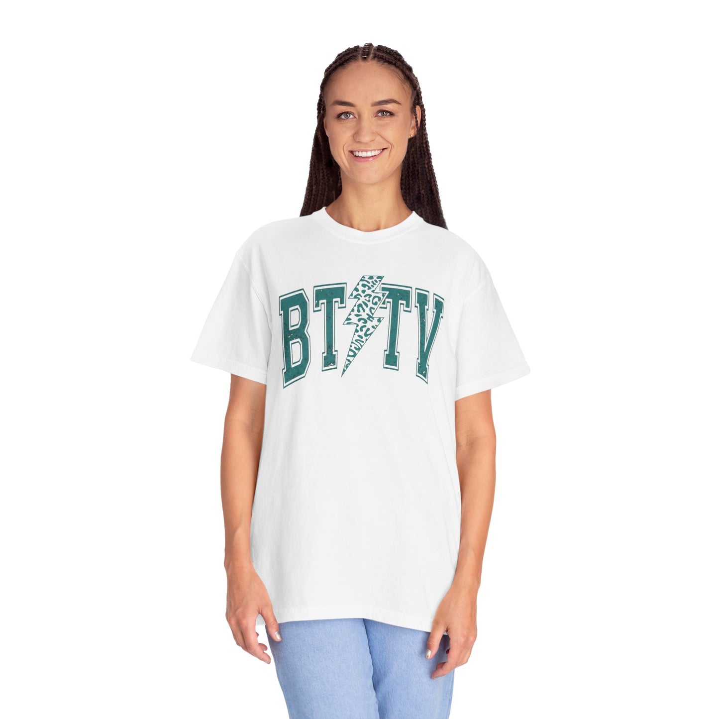 BTTV Lightning Logo T-Shirt - Retro Arcade Gamer Tee