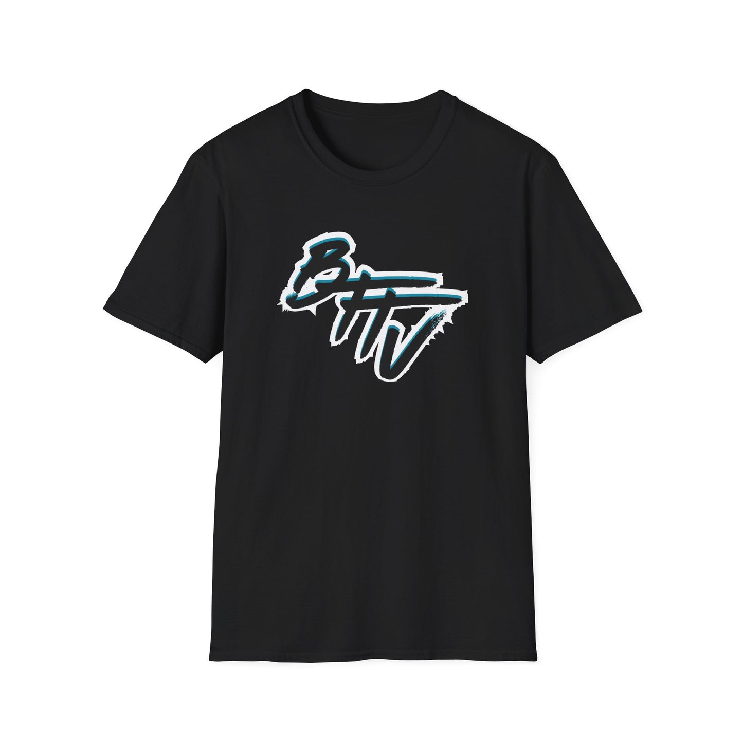 Big and Tall — 'We Didn't Come Here To Go Around' Retro Script Tee (BFFV Logo)