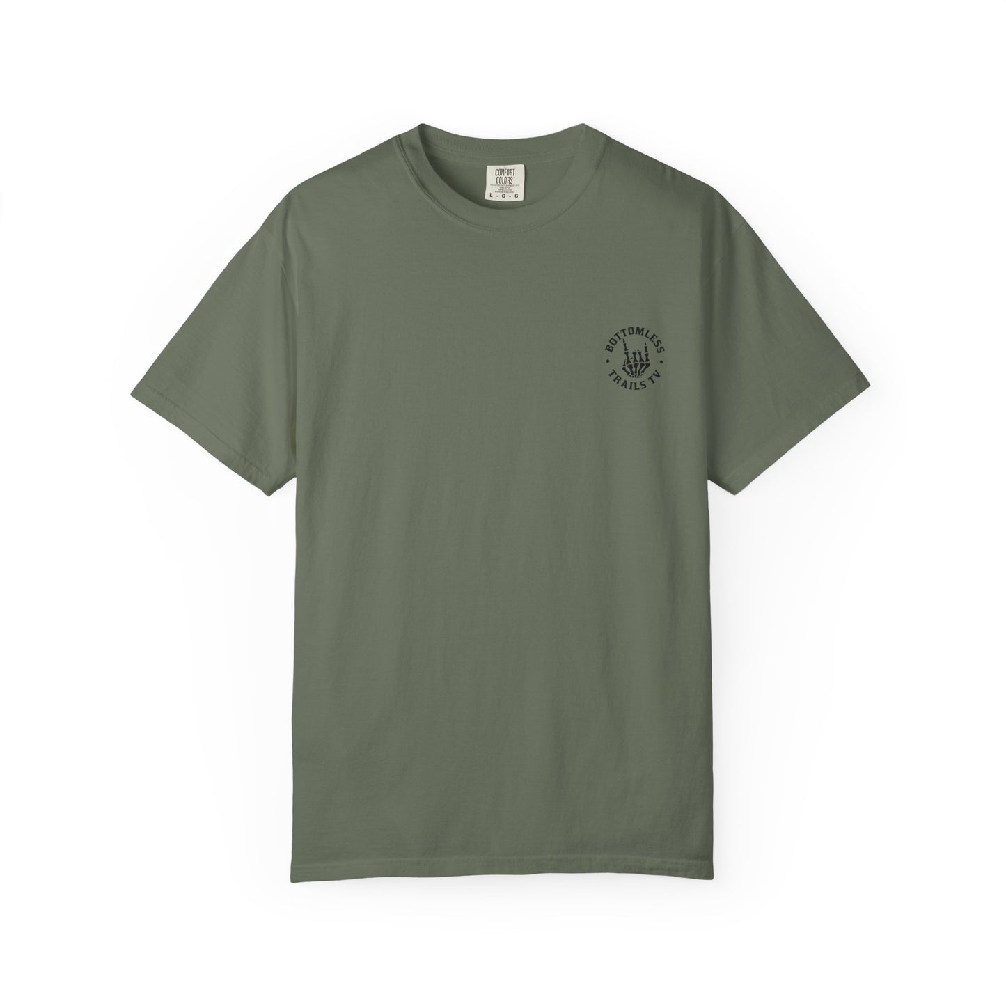 Bottomless Trails TV Skeleton Hand T-Shirt