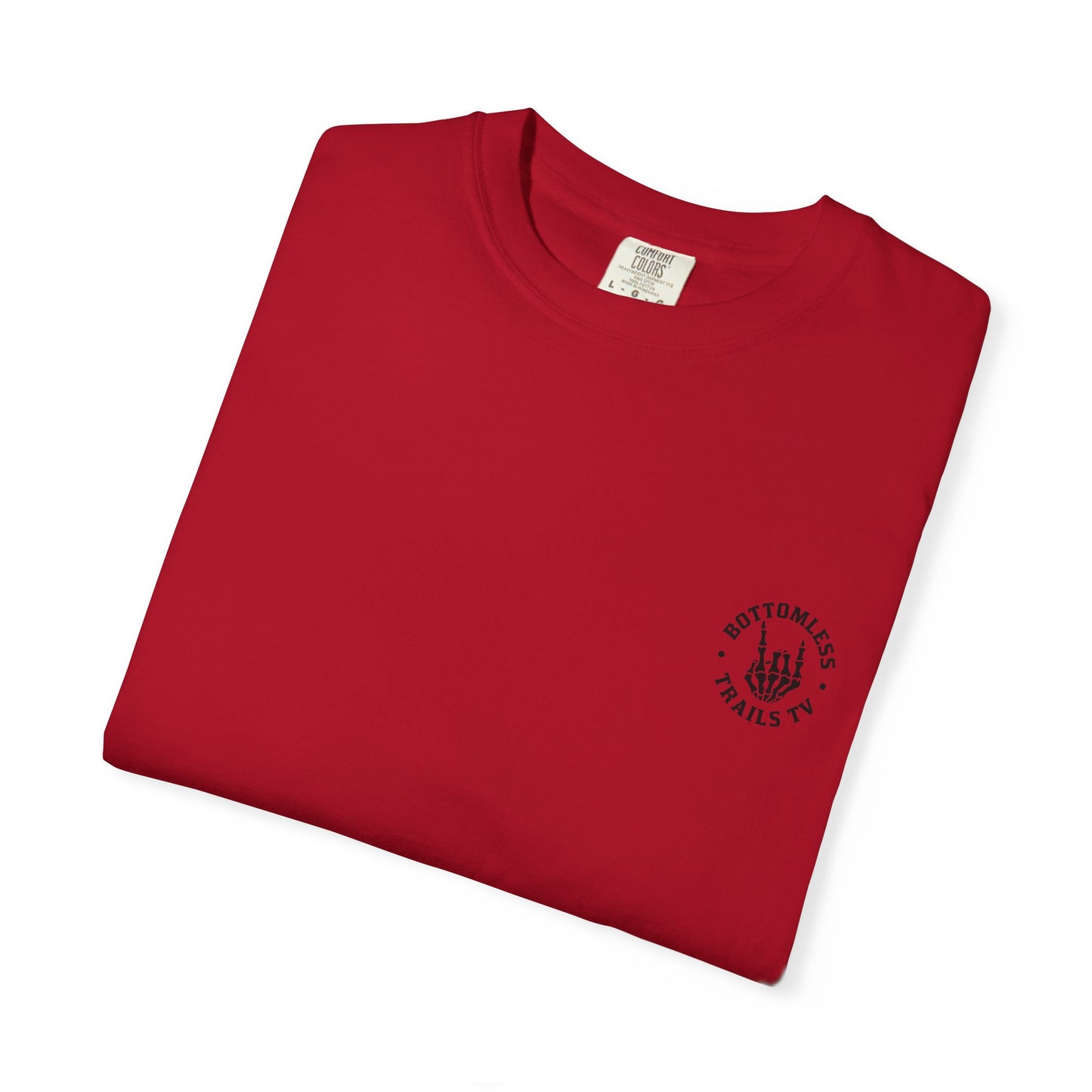 Bottomless Trails TV Skeleton Hand T-Shirt