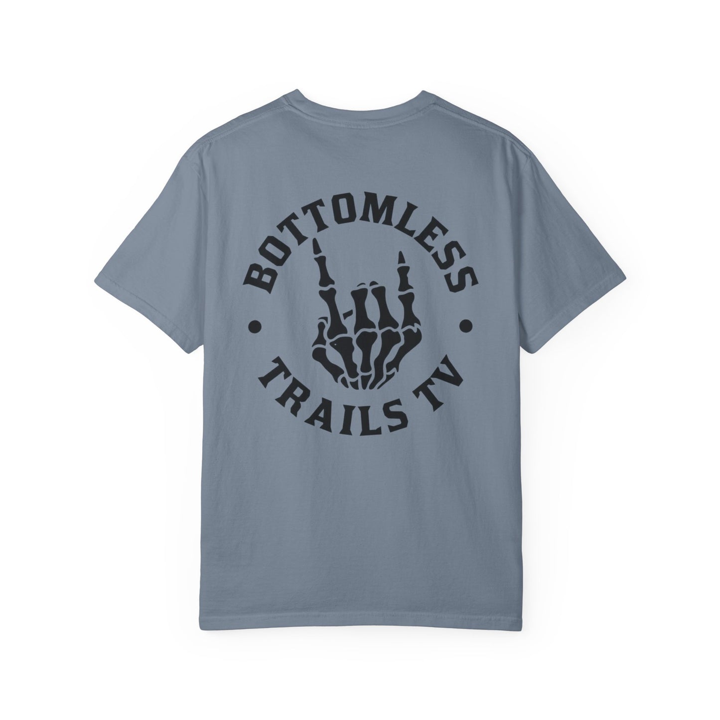 Bottomless Trails TV Skeleton Hand T-Shirt