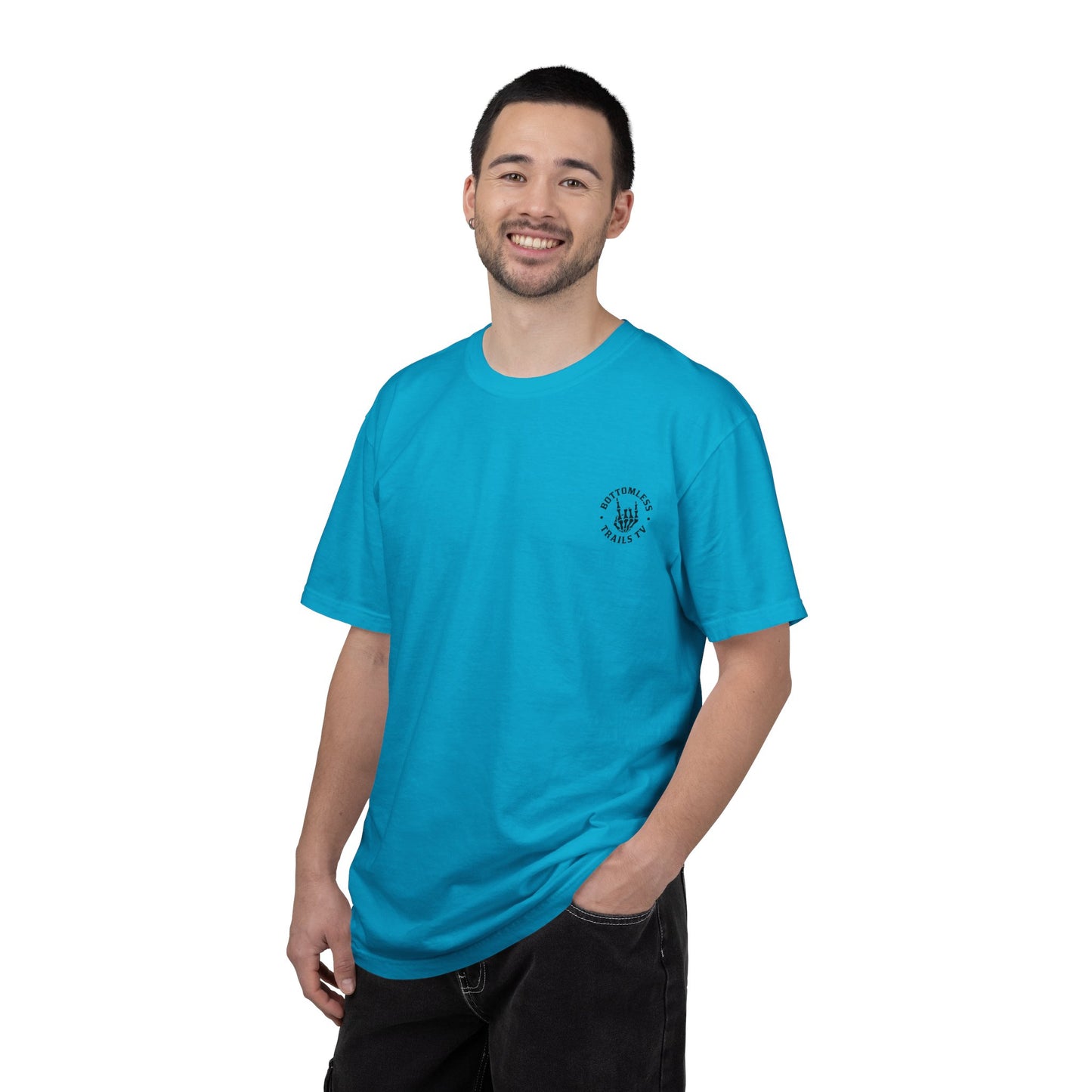 Bottomless Trails TV Skeleton Hand T-Shirt