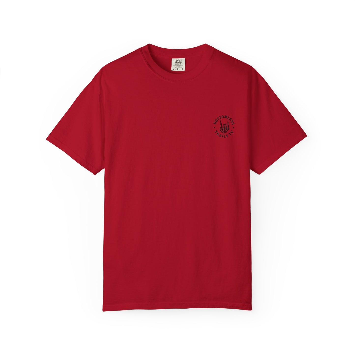 Bottomless Trails TV Skeleton Hand T-Shirt