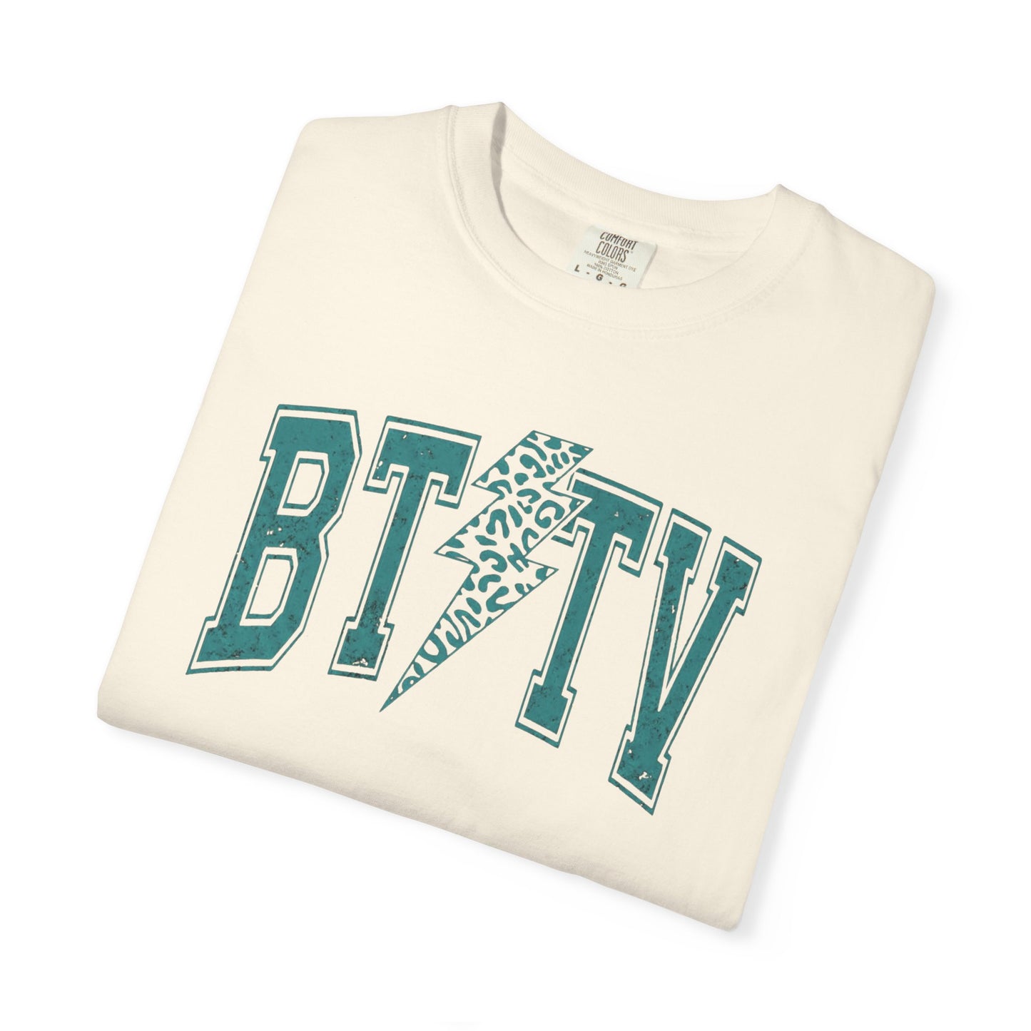 BTTV Lightning Logo T-Shirt - Retro Arcade Gamer Tee