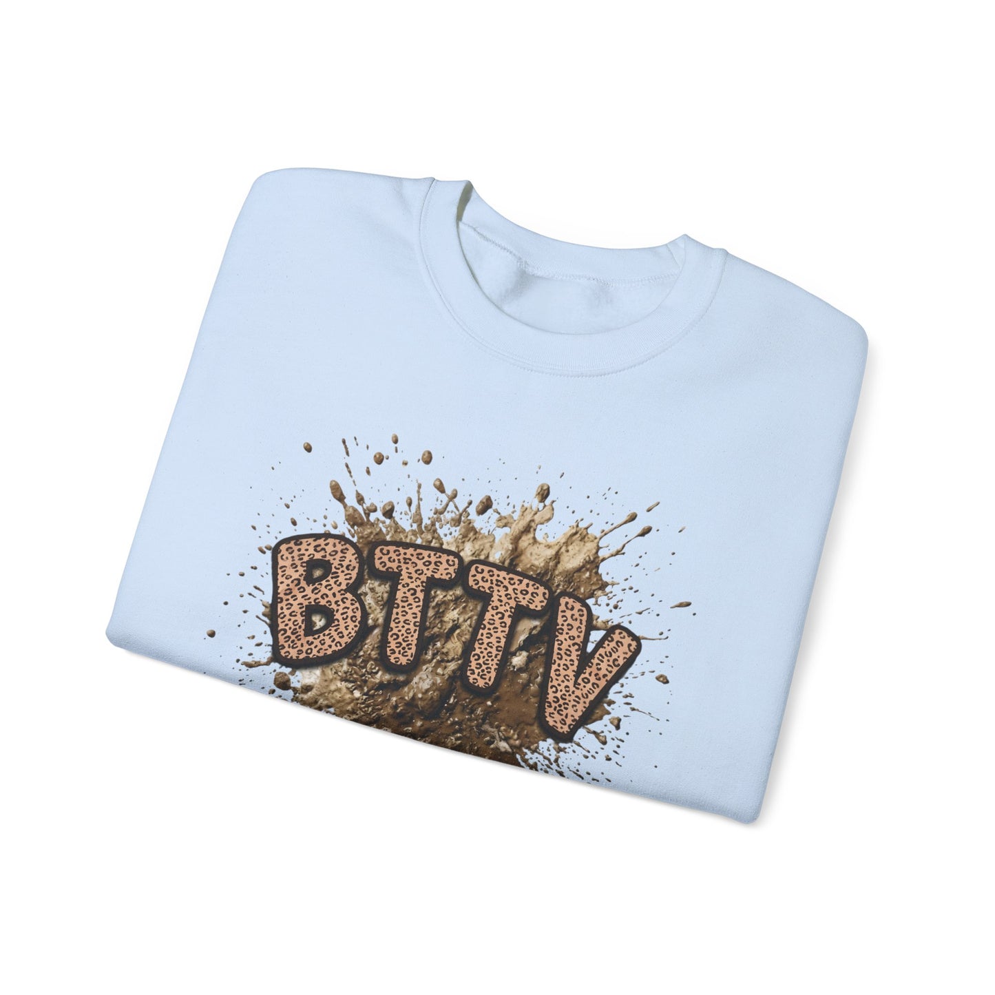 Leopard Print BTTY Crewneck Sweatshirt