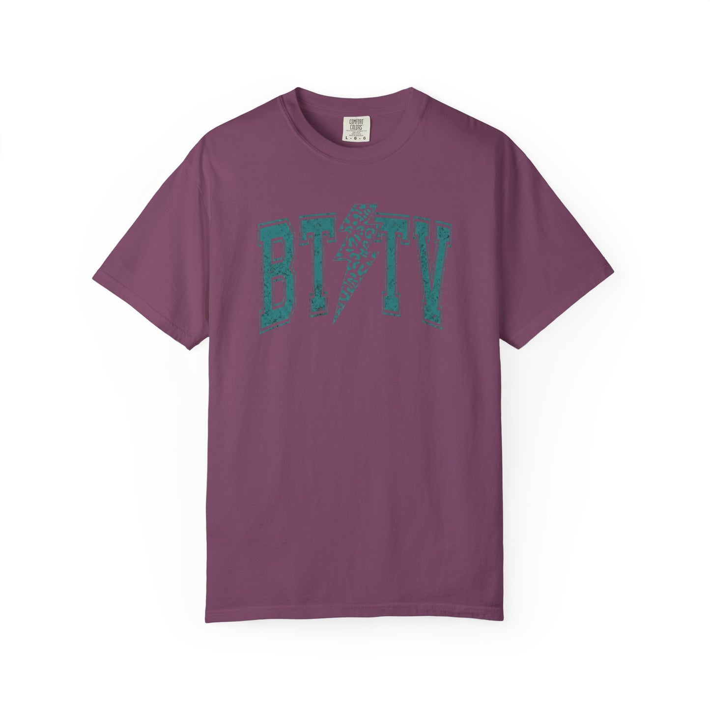 BTTV Lightning Logo T-Shirt - Retro Arcade Gamer Tee