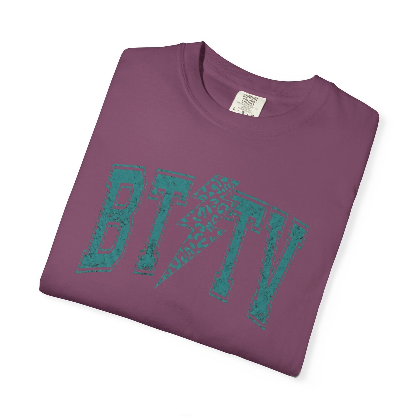 BTTV Lightning Logo T-Shirt - Retro Arcade Gamer Tee