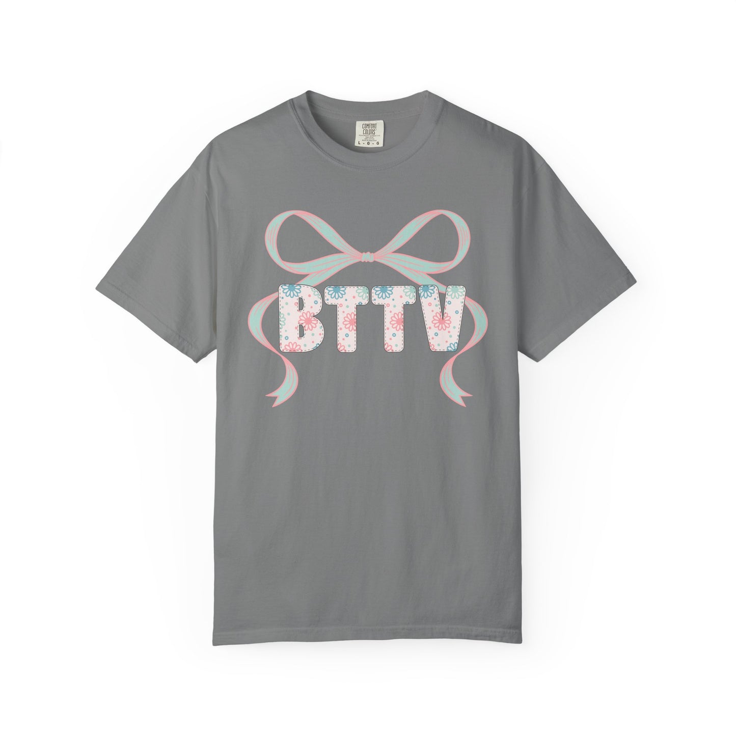 BTTV  Floral Ribbon T-Shirt