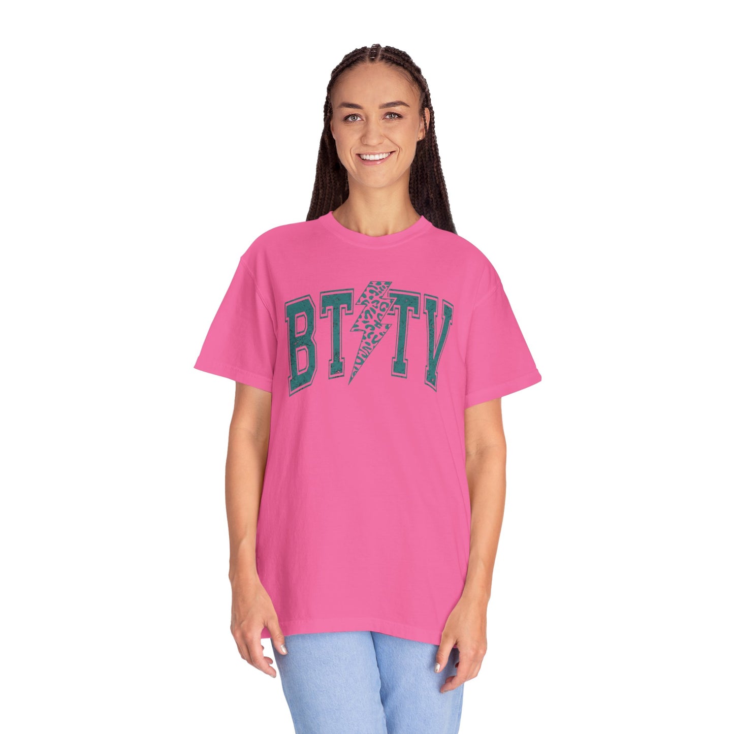 BTTV Lightning Logo T-Shirt - Retro Arcade Gamer Tee