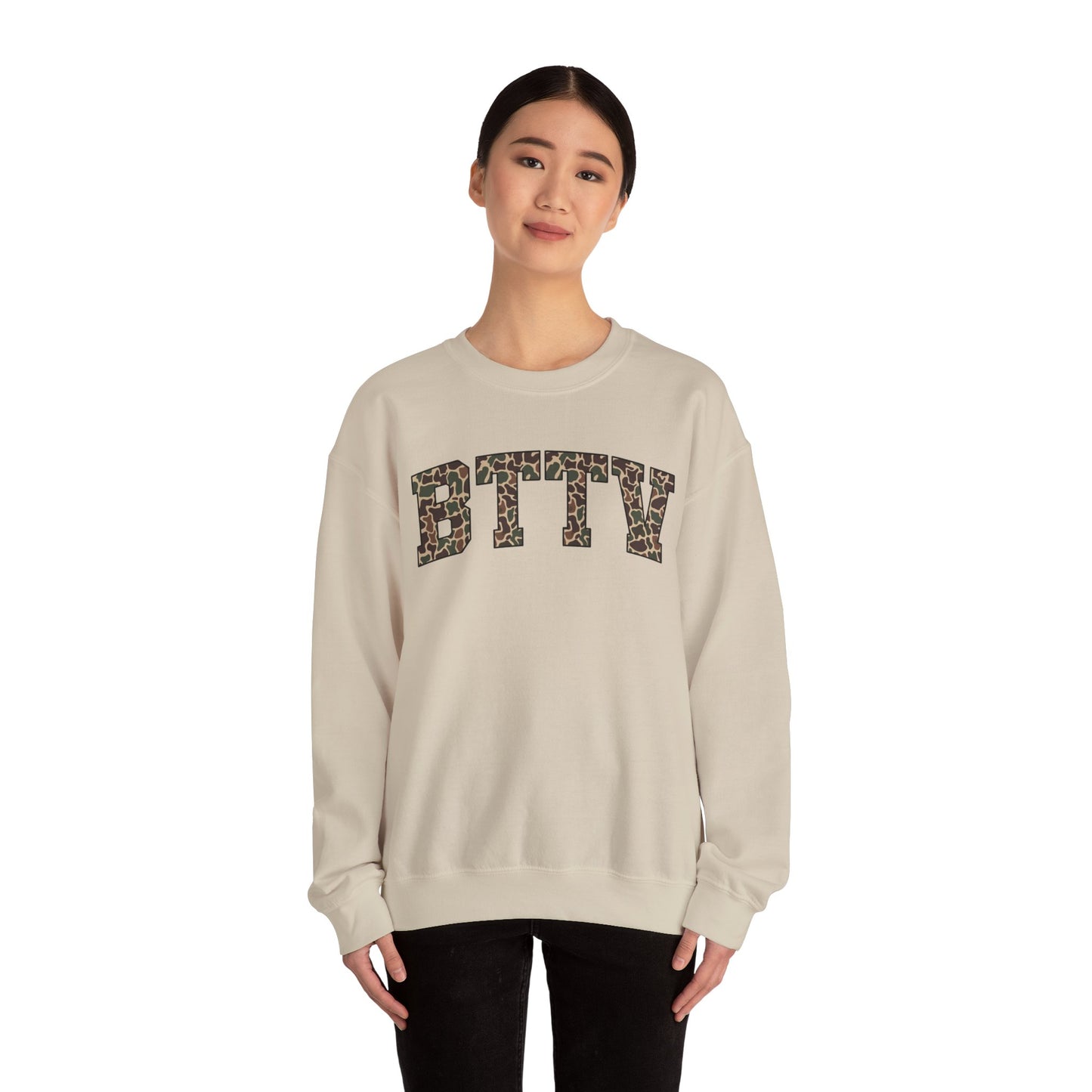 Sweatshirt — BTTV Camo Logo