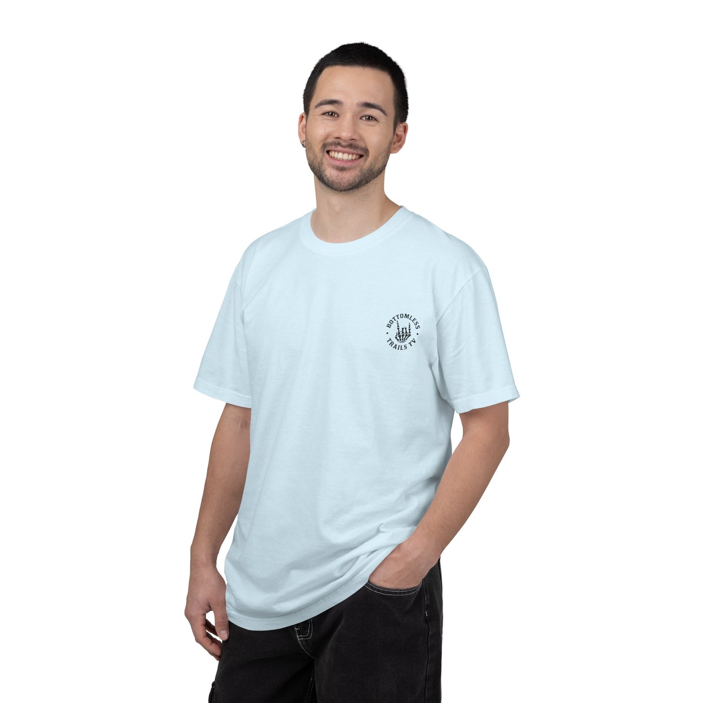 Bottomless Trails TV Skeleton Hand T-Shirt