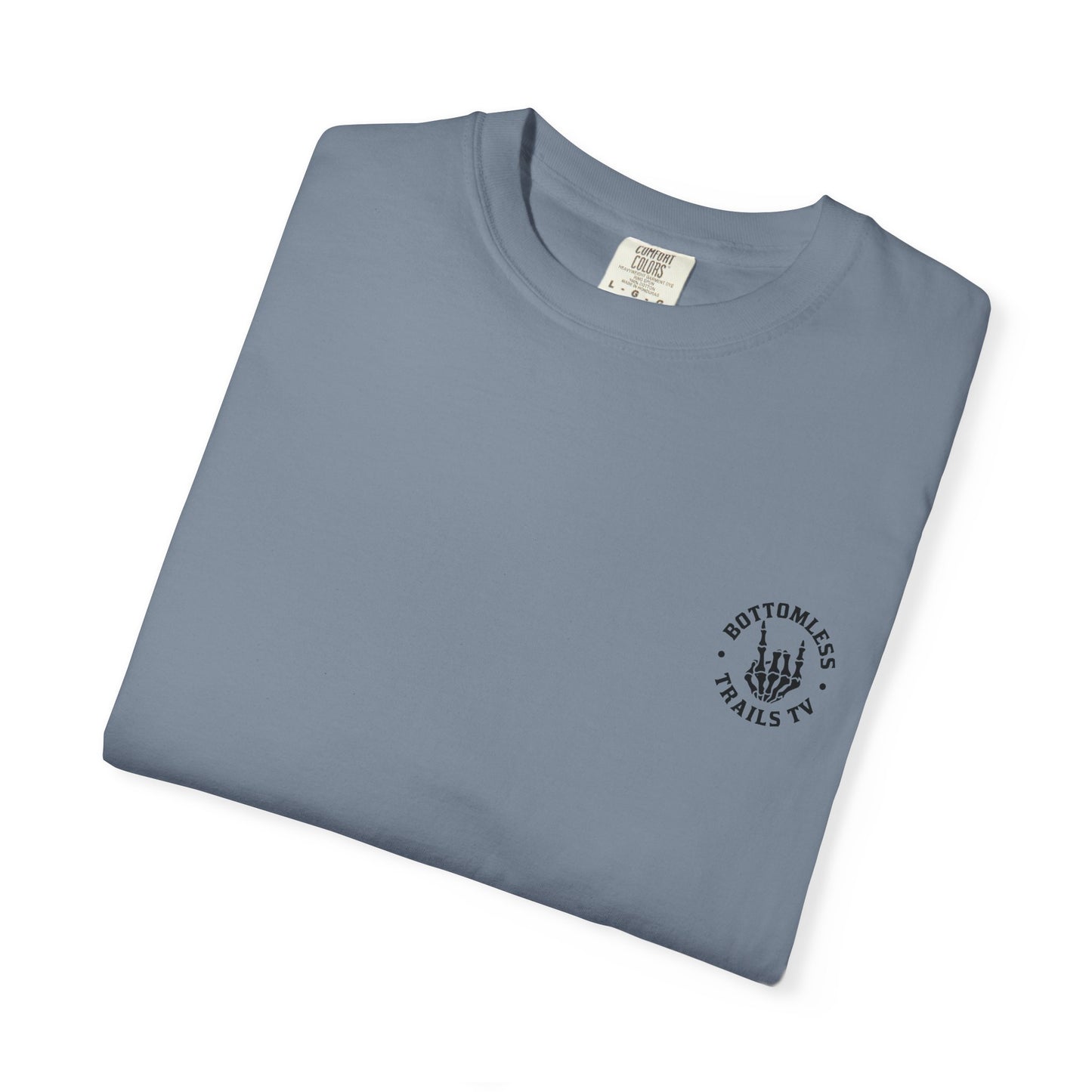 Bottomless Trails TV Skeleton Hand T-Shirt
