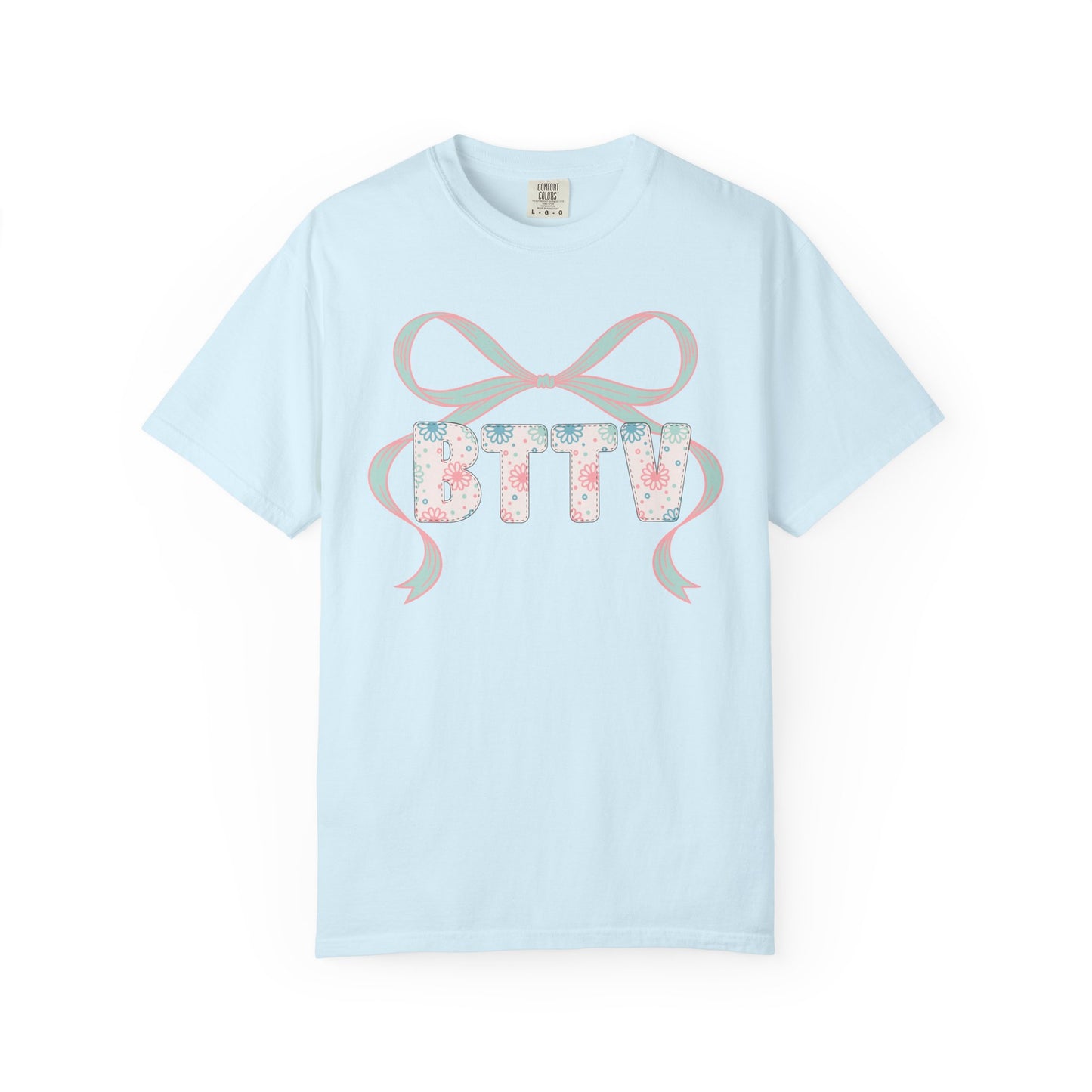 BTTV  Floral Ribbon T-Shirt