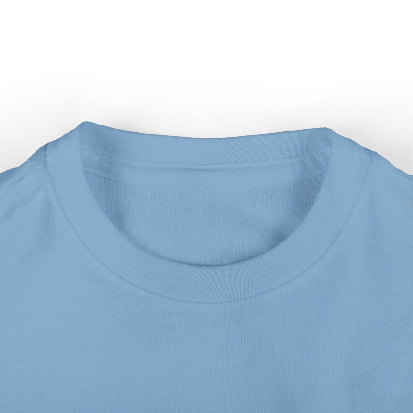 Infant Tee — "Bottomless Trails TV" Pastel Retro Logo Baby Shirt