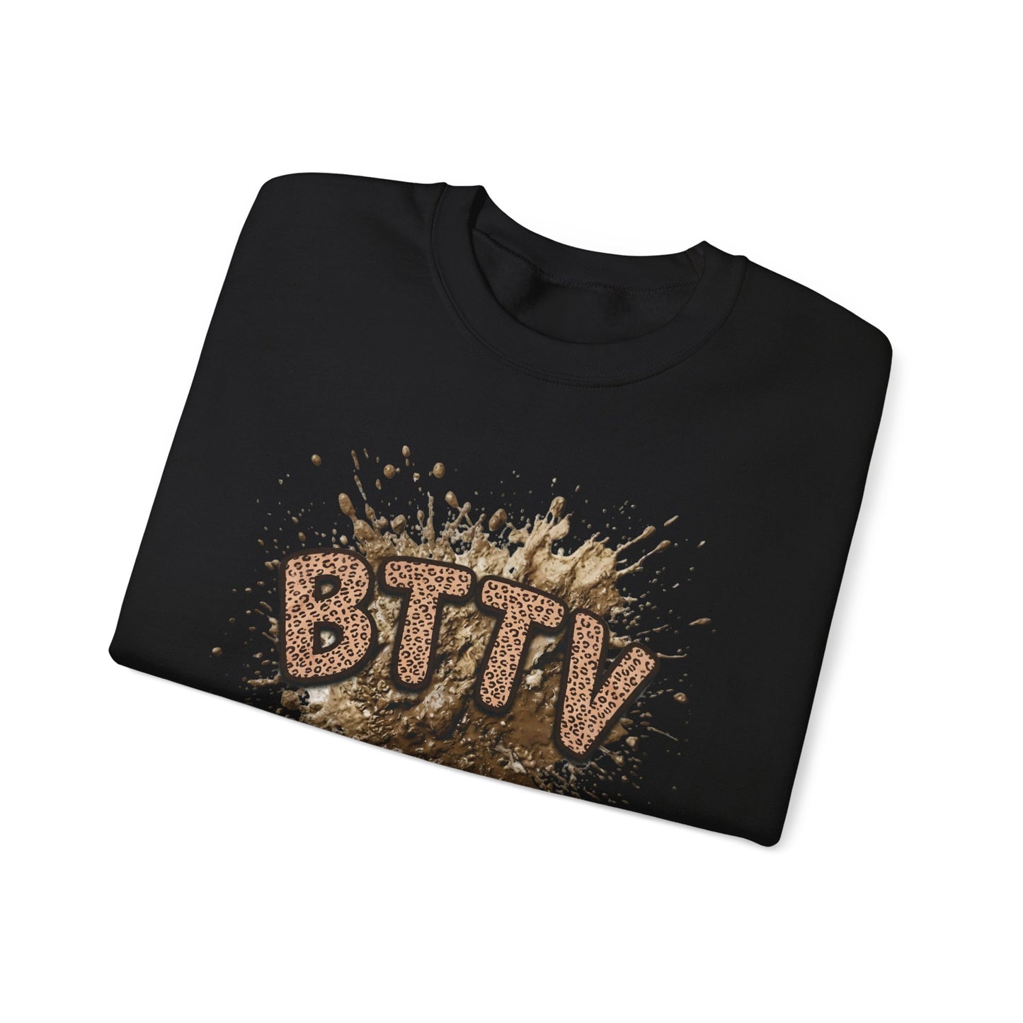Leopard Print BTTY Crewneck Sweatshirt