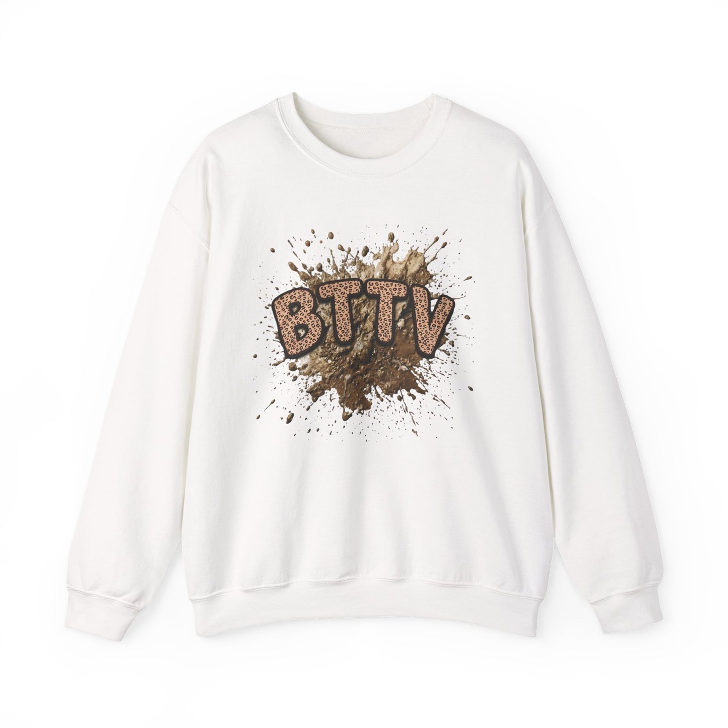 Leopard Print BTTY Crewneck Sweatshirt