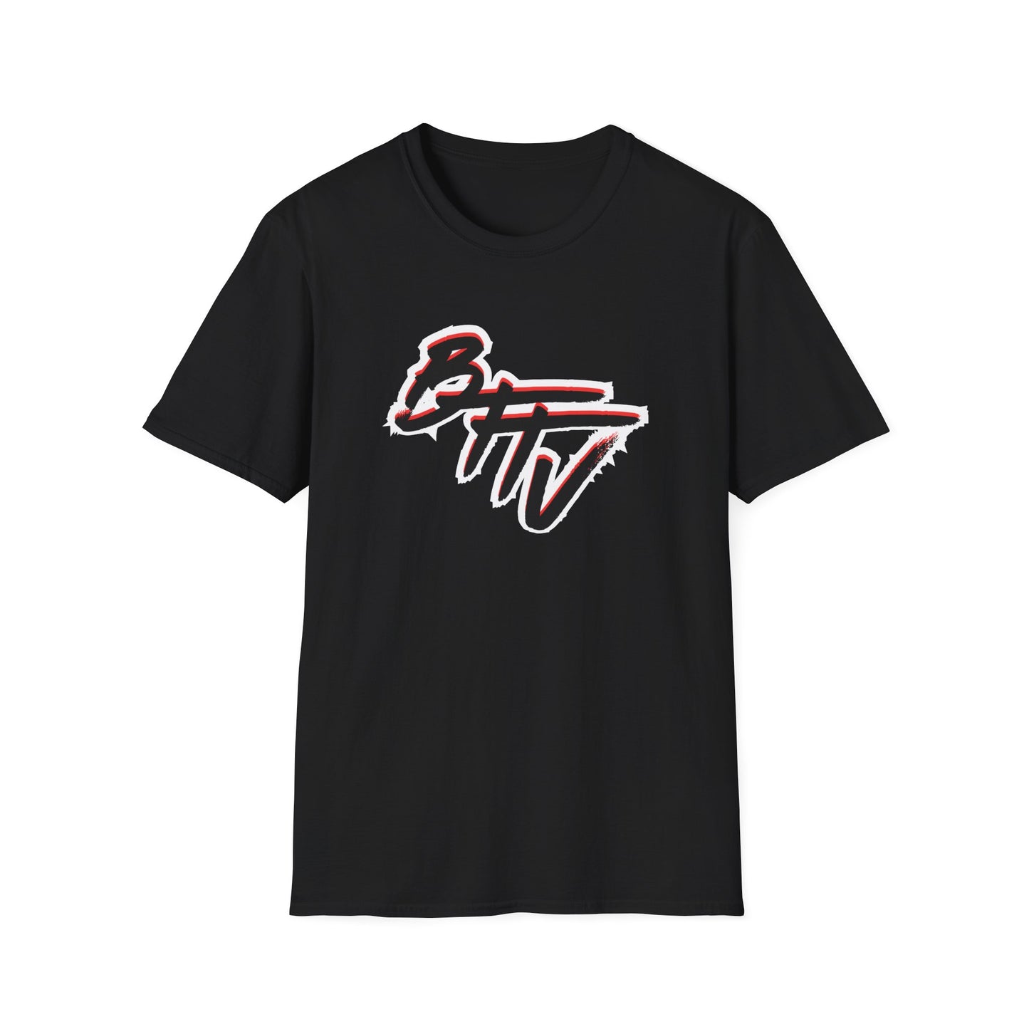 Big and Tall They All Go Home on a Trailer' Retro Logo Tee (BFTV)