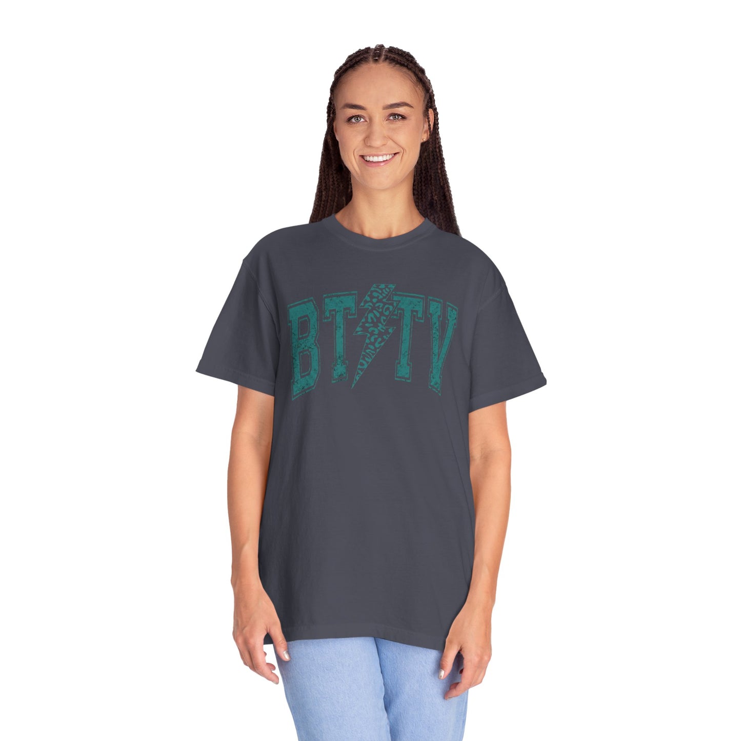BTTV Lightning Logo T-Shirt - Retro Arcade Gamer Tee