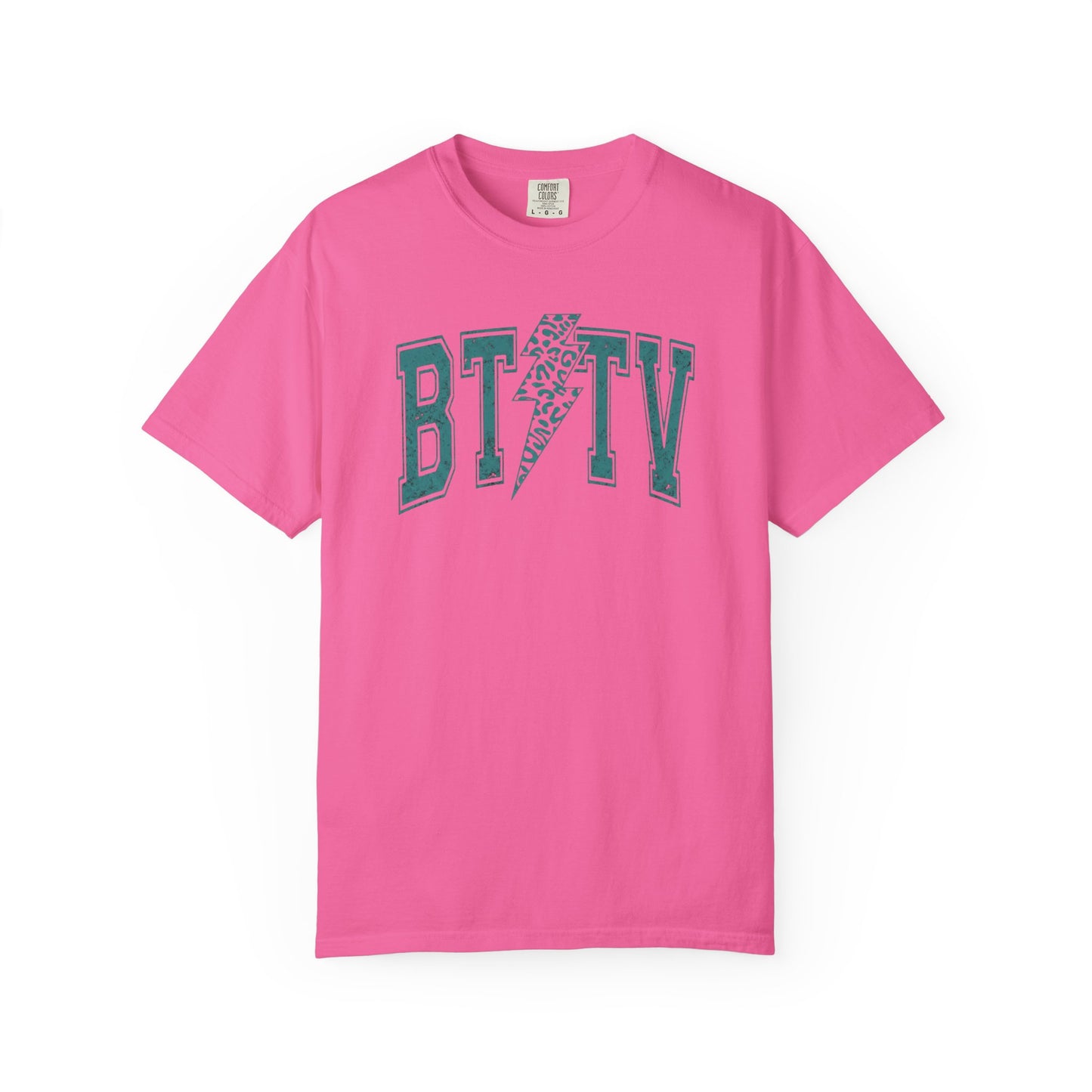 BTTV Lightning Logo T-Shirt - Retro Arcade Gamer Tee